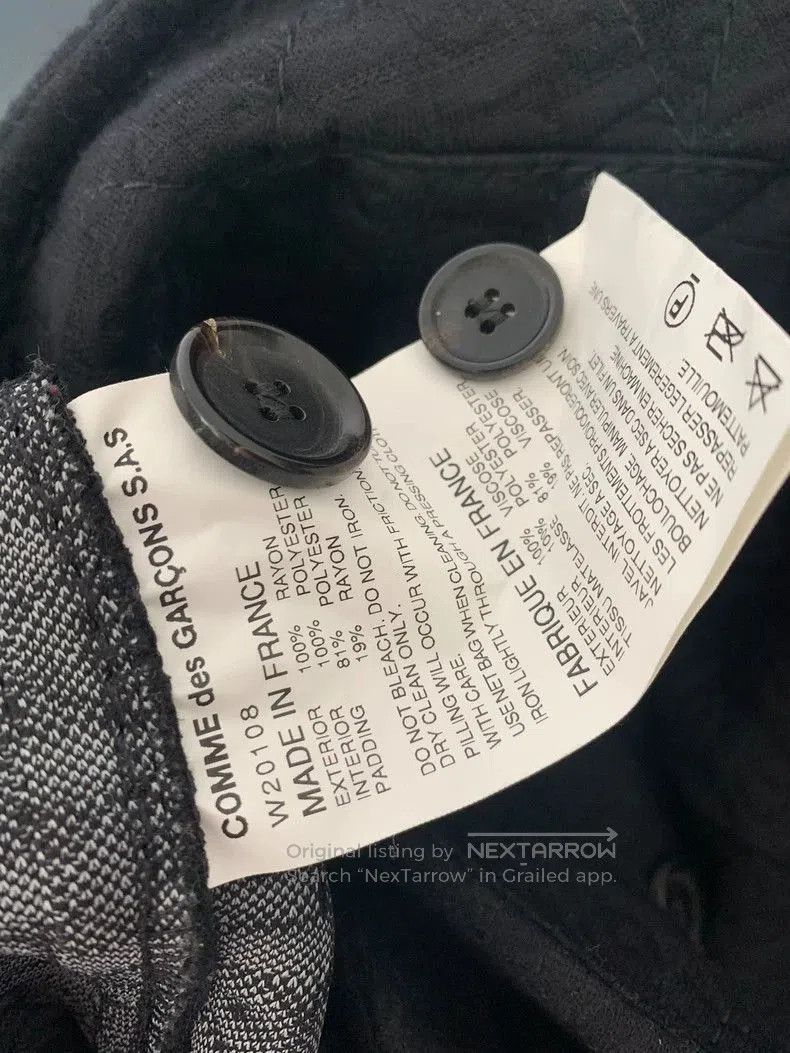 Comme des Garcons Comme des Garcons Runway Jacket S. Size US S / EU 44-46 / 1 - 5 Thumbnail