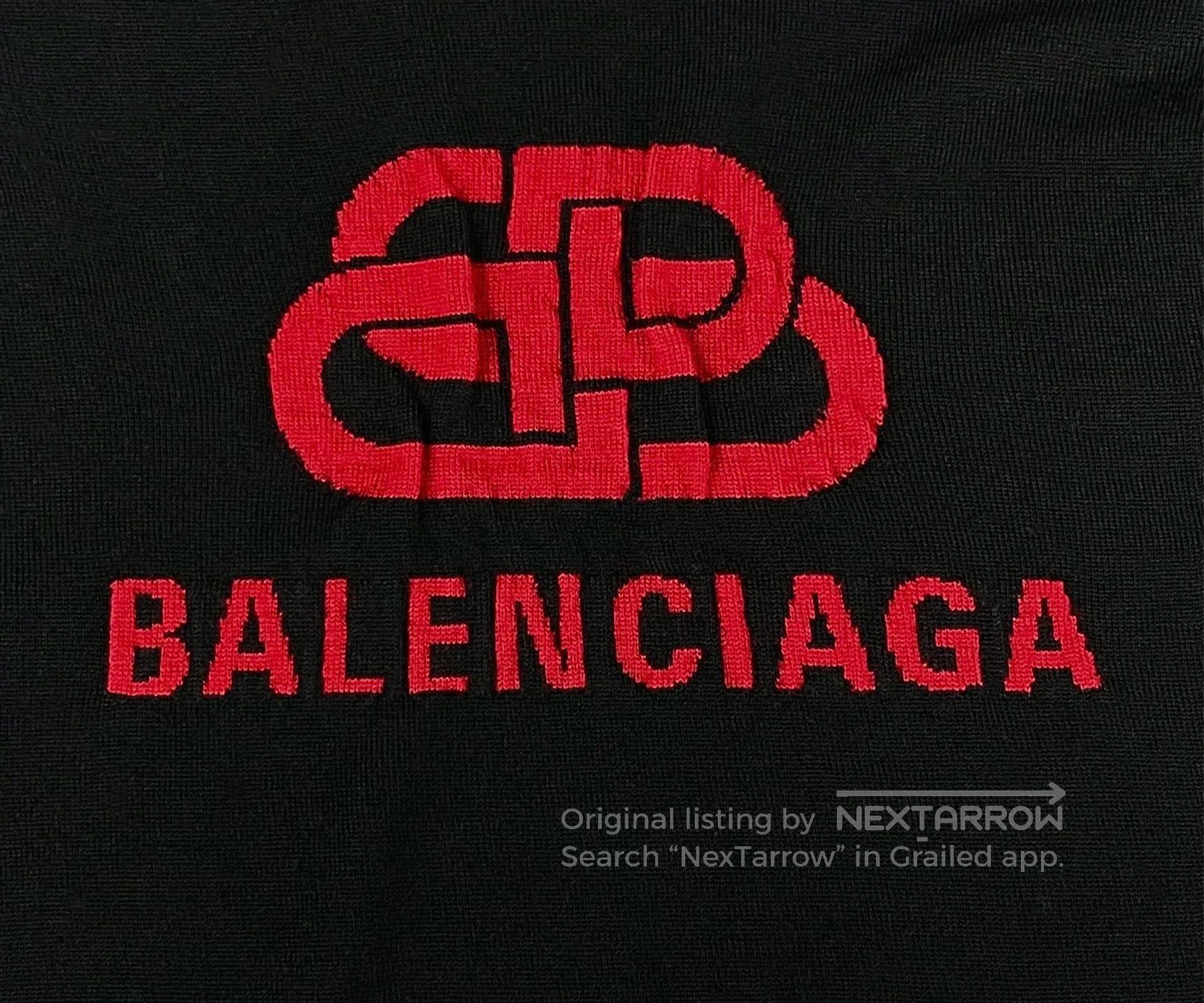 Balenciaga Balenciaga Black Back Embroidered Double B Lock Letter Log Size US S / EU 44-46 / 1 - 5 Thumbnail