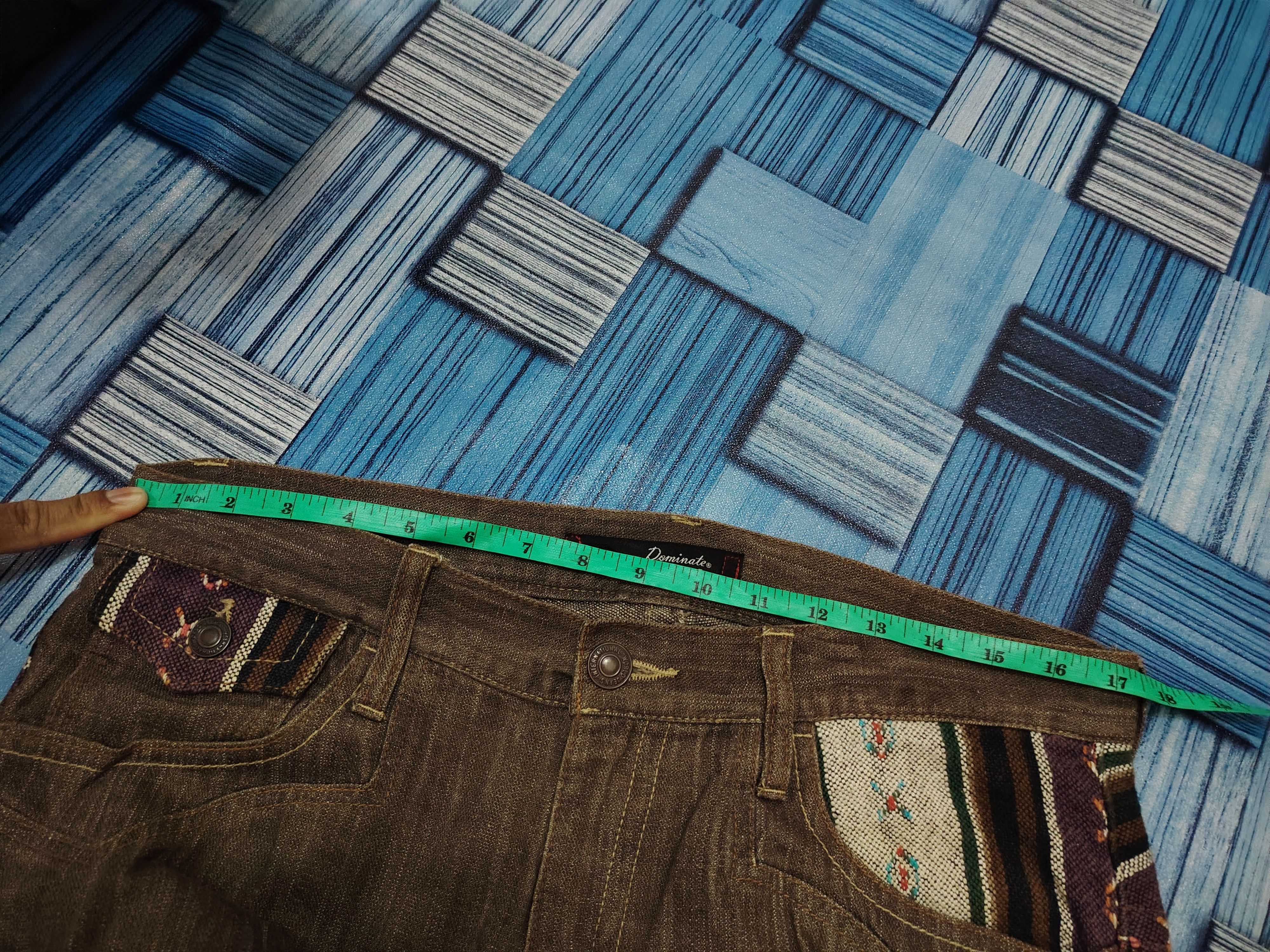 Japanese Brand 💥Insane💥 Japanese Dominate Handcrafted Jeans Flared Pants Size US 34 / EU 50 - 16 Thumbnail
