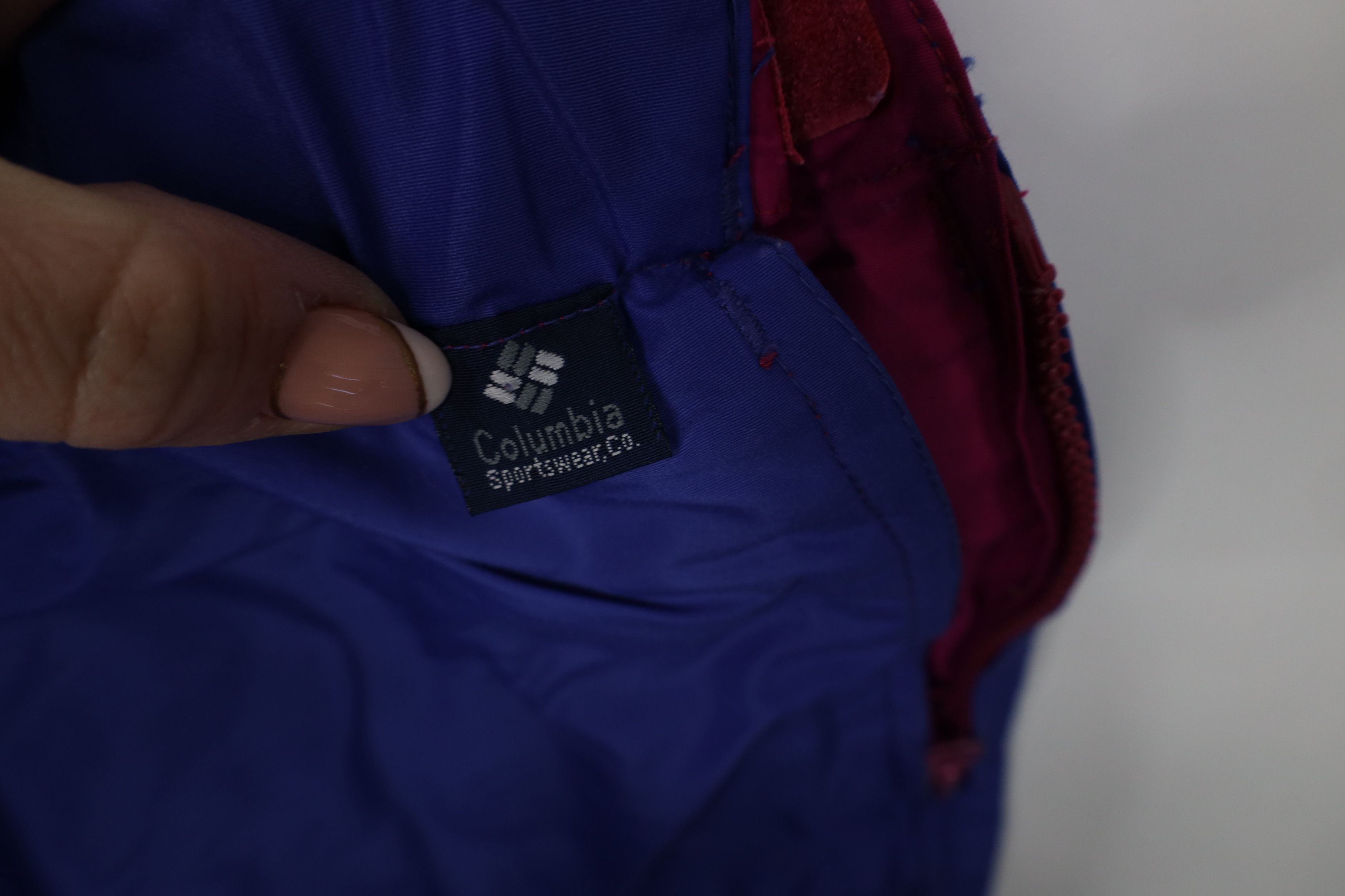 Columbia Vintage 90s Columbia Reversible Waterproof Rain Pants Size 28" / US 6 / IT 42 - 6 Thumbnail