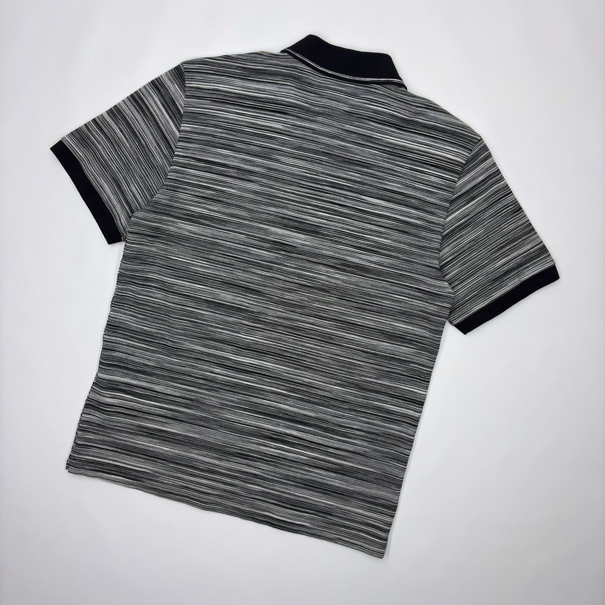 Missoni Missoni Striped Polo T-shirt Shirt Size US L / EU 52-54 / 3 - 9 Thumbnail