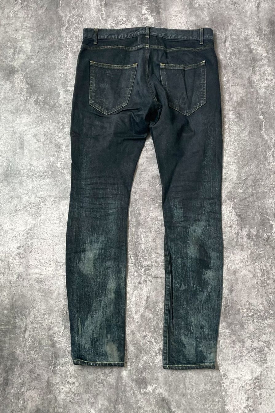 Saint Laurent Paris Saint Laurent Distressed Black Denim Jeans. Size US 32 / EU 48 - 8 Thumbnail