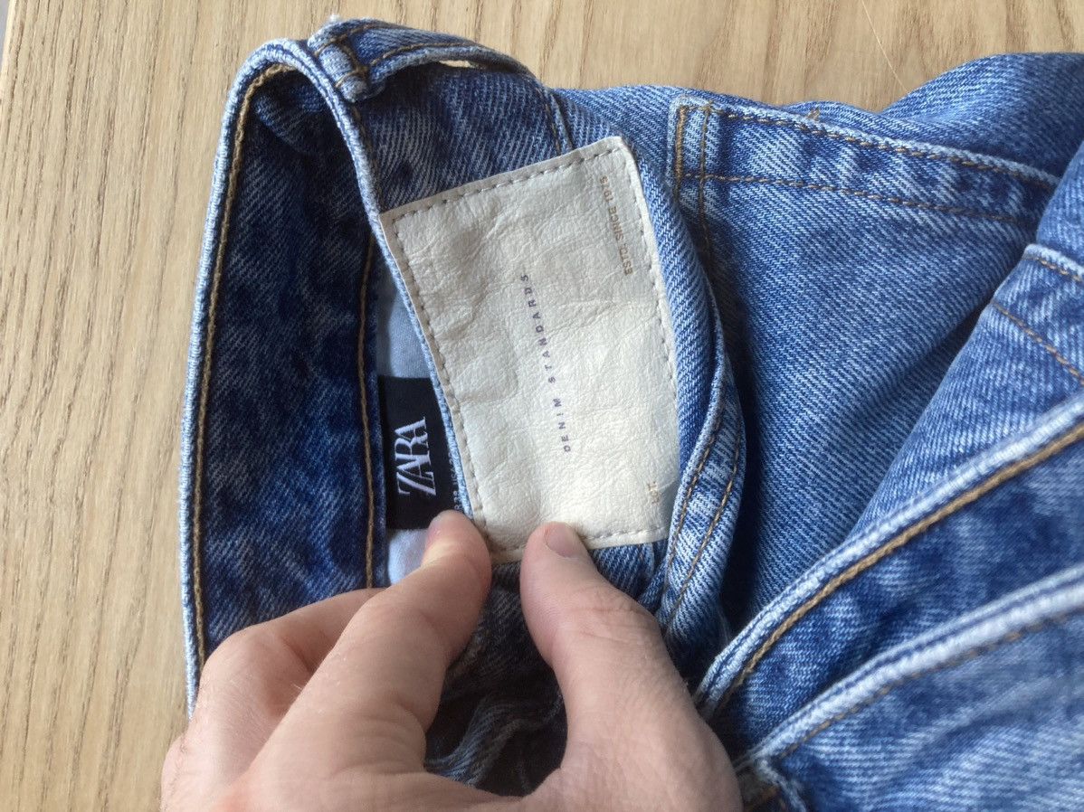 Jean × Vintage 2 Vintage holed blue baggy denim Size US 38 / EU 54 - 4 Thumbnail