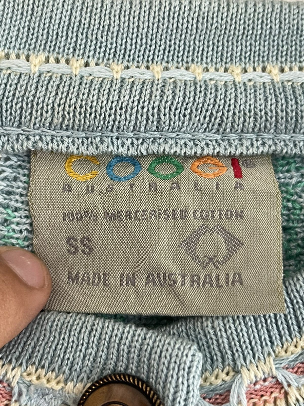 Coogi Coogi Mercerised Button Knitwear Size US S / EU 44-46 / 1 - 5 Thumbnail