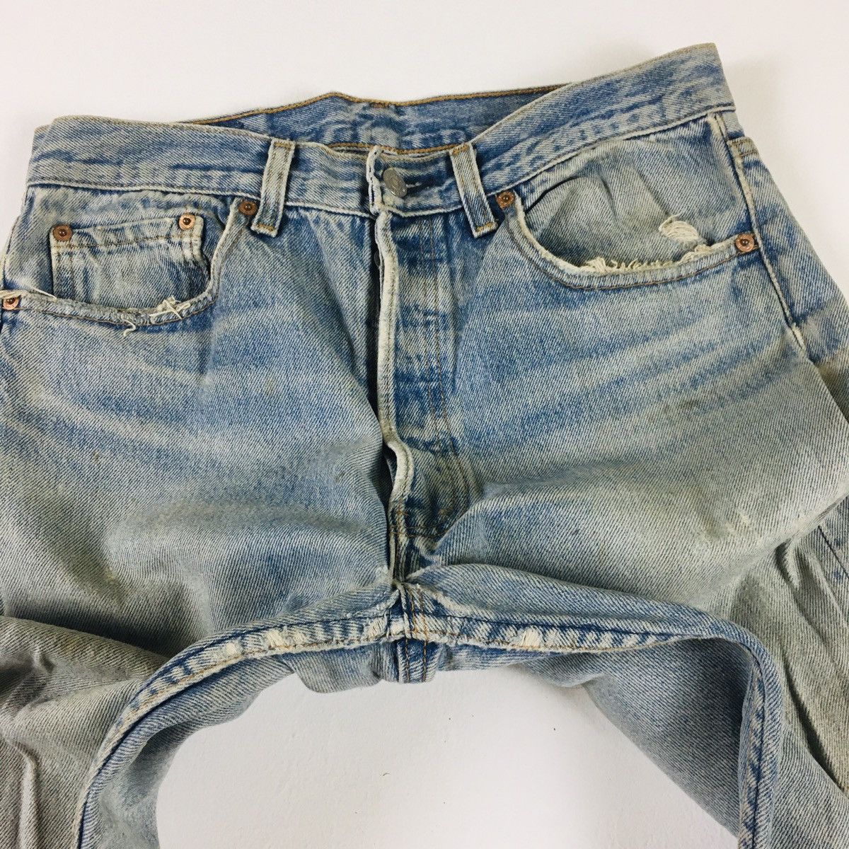 Levi's Vintage Clothing Vintage 90s Levi’s 501 Made in USA Size US 32 / EU 48 - 6 Thumbnail