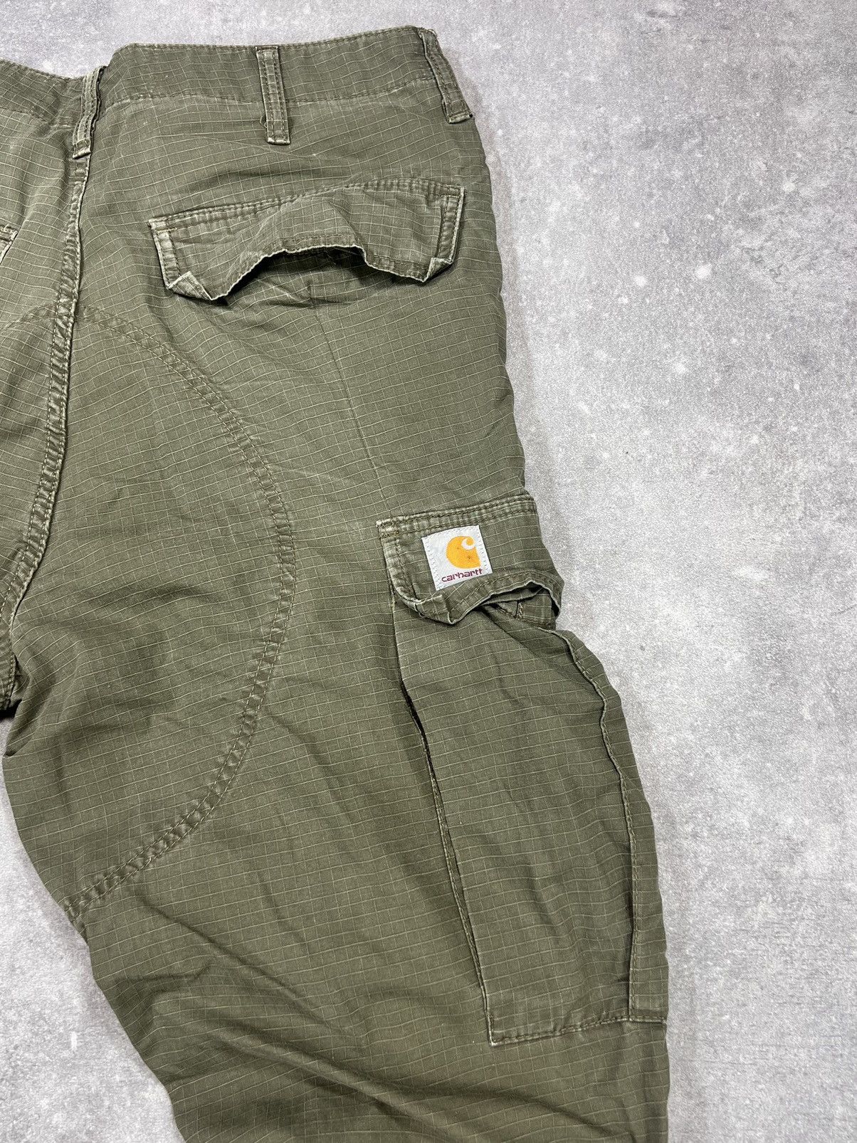 Carhartt × Vintage Vintage Carhartt Cargo Baggy Pants Loose Fit Workwear Wide Size US 32 / EU 48 - 6 Thumbnail