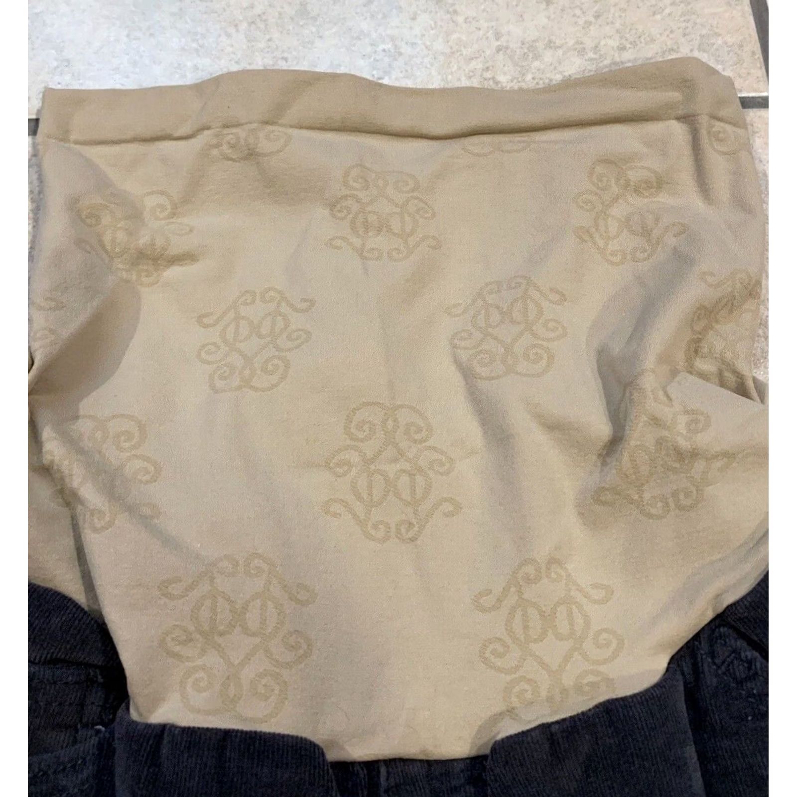 Jessica Simpson VINTAGE Jessica Simpson Maternity Corduroy Pants Gray Women’s S 25x28 Slimming Pockets Embroidered Logo Cotton Spandex Fall Winter Slimming Size 28" / US 6 / IT 42 - 5 Thumbnail