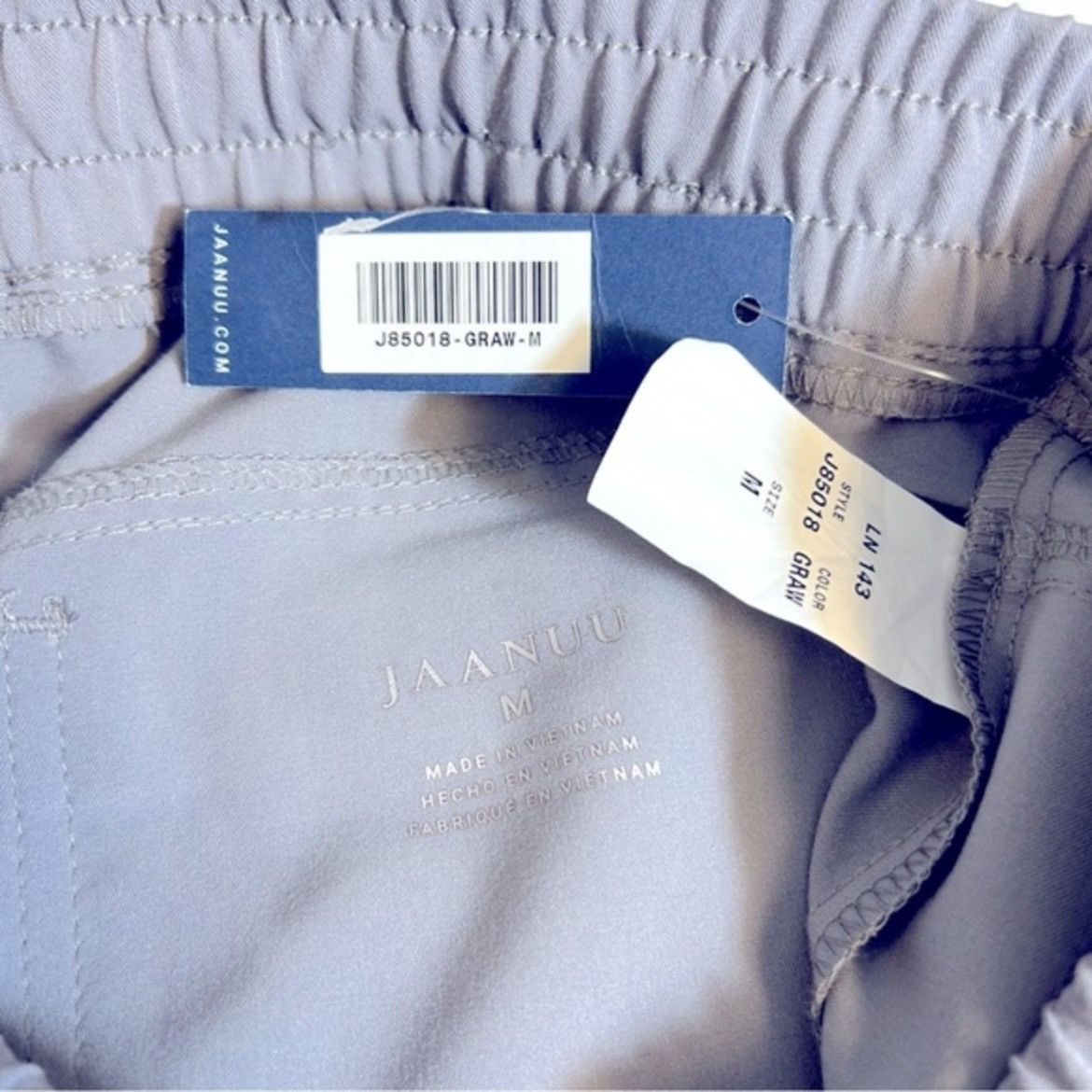 Other Jaanuu Men’s Classic Straight Leg Grey Pants Size‎ M Size US 36 / EU 52 - 6 Thumbnail