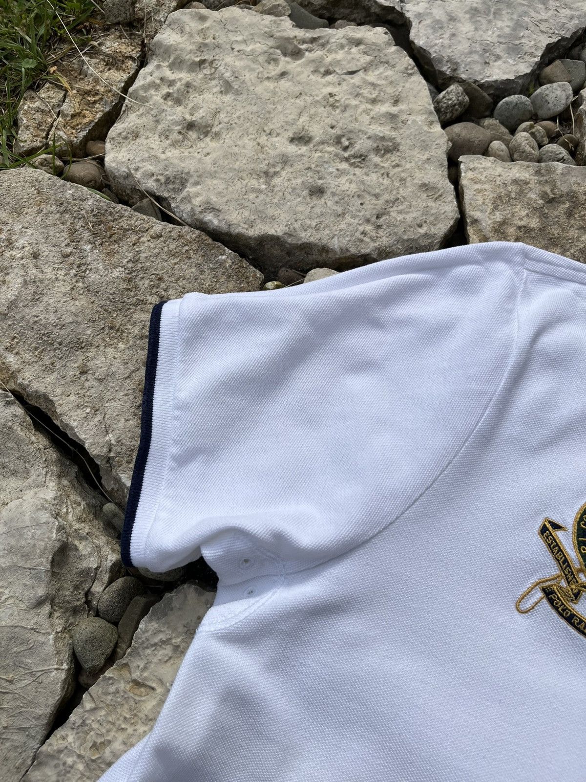 Glo Gang × Polo Ralph Lauren Polo Ralph Lauren Chief Keef style polo tee y2k double pony Size US XL / EU 56 / 4 - 10 Thumbnail