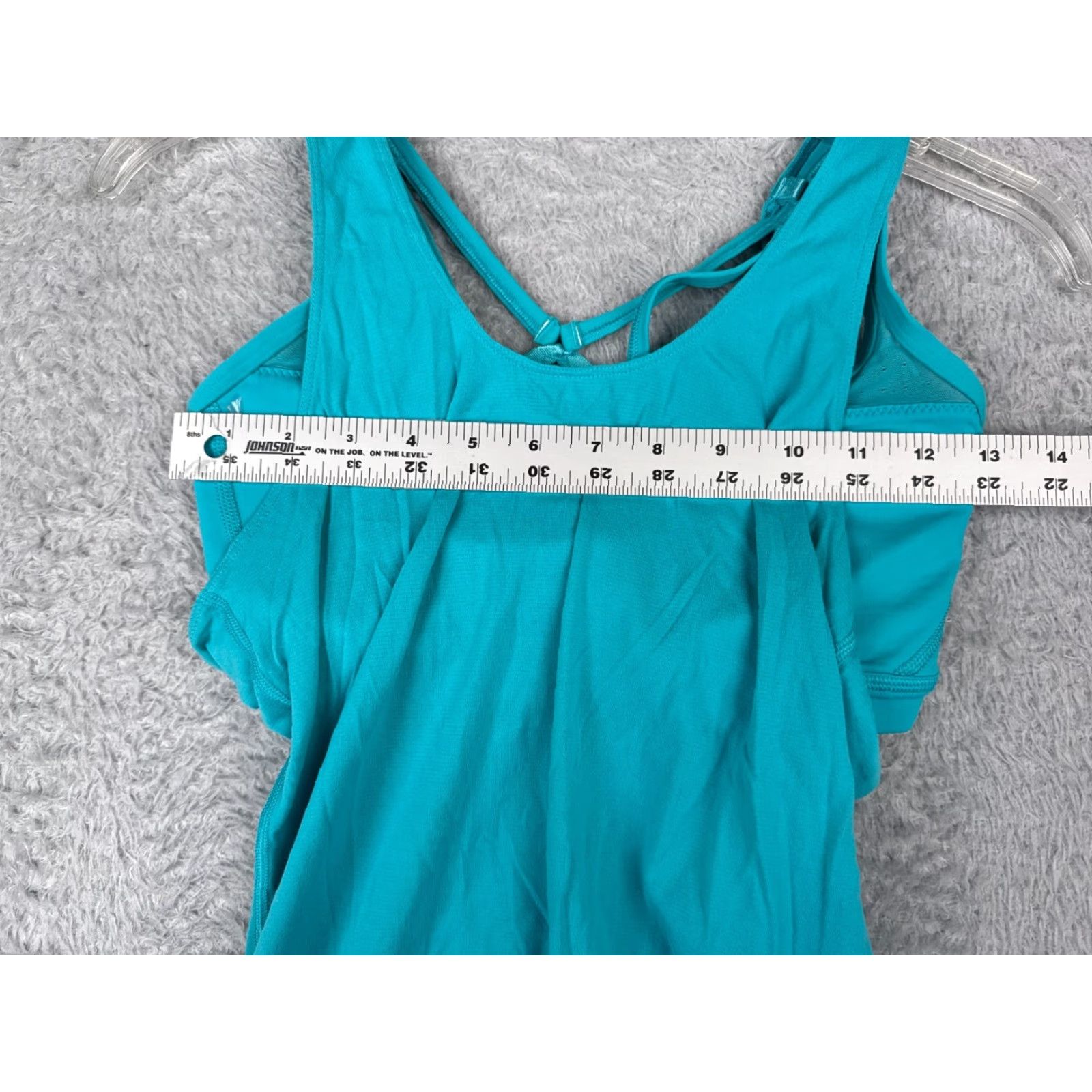 Lululemon Lululemon Shirt Women 6 Blue Tank Built In Bra Racerback Run Gym Endeavor W1N04S Size M / US 6-8 / IT 42-44 - 7 Thumbnail