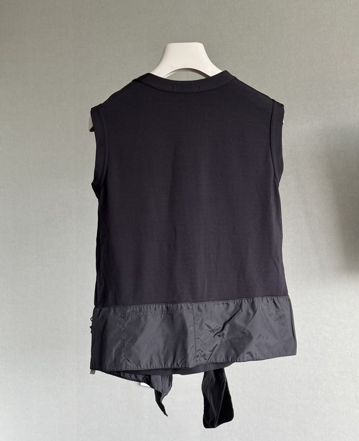 Marithe + Francois Girbaud black MARITHE FRANCOIS GIRBAUD top with bag & zipper Size M / US 6-8 / IT 42-44 - 7 Thumbnail