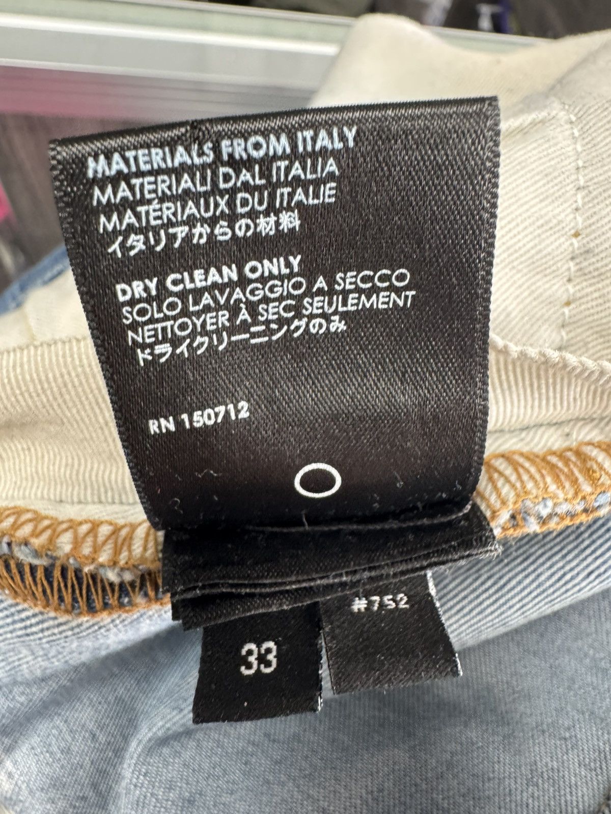 Amiri Lakers Track Jeans (33) Size US 33 - 12 Thumbnail