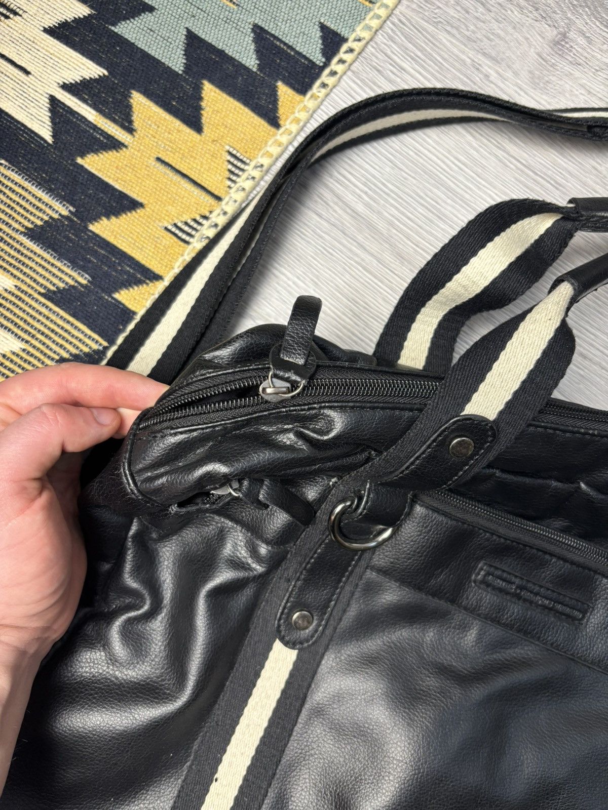 Marithe + Francois Girbaud Rare Marithe Francois Girbaud satchel leather bag Size ONE SIZE - 12 Thumbnail