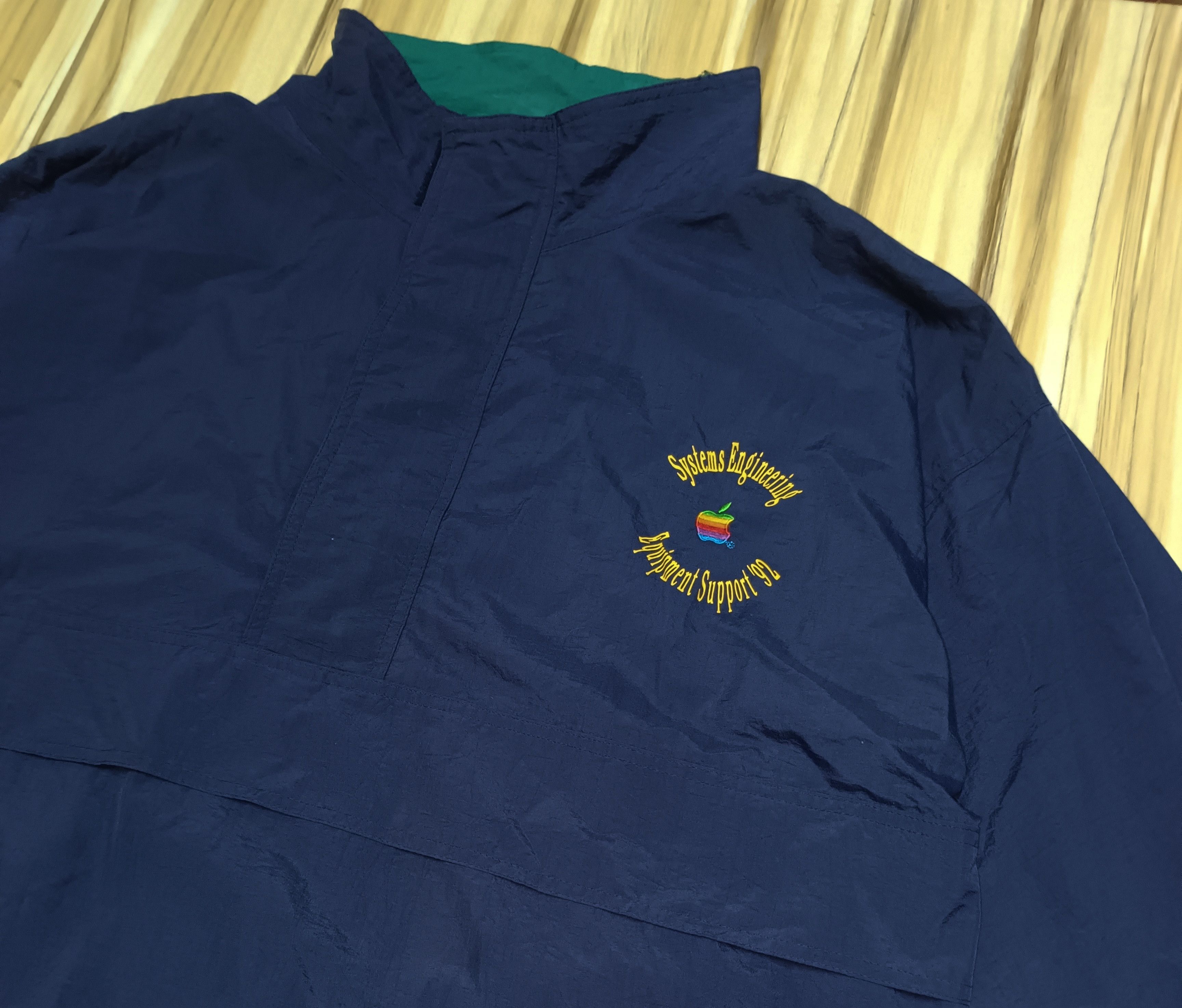 Apple Vintage 90’s Apple windbreaker Jacket Size US L / EU 52-54 / 3 - 7 Thumbnail