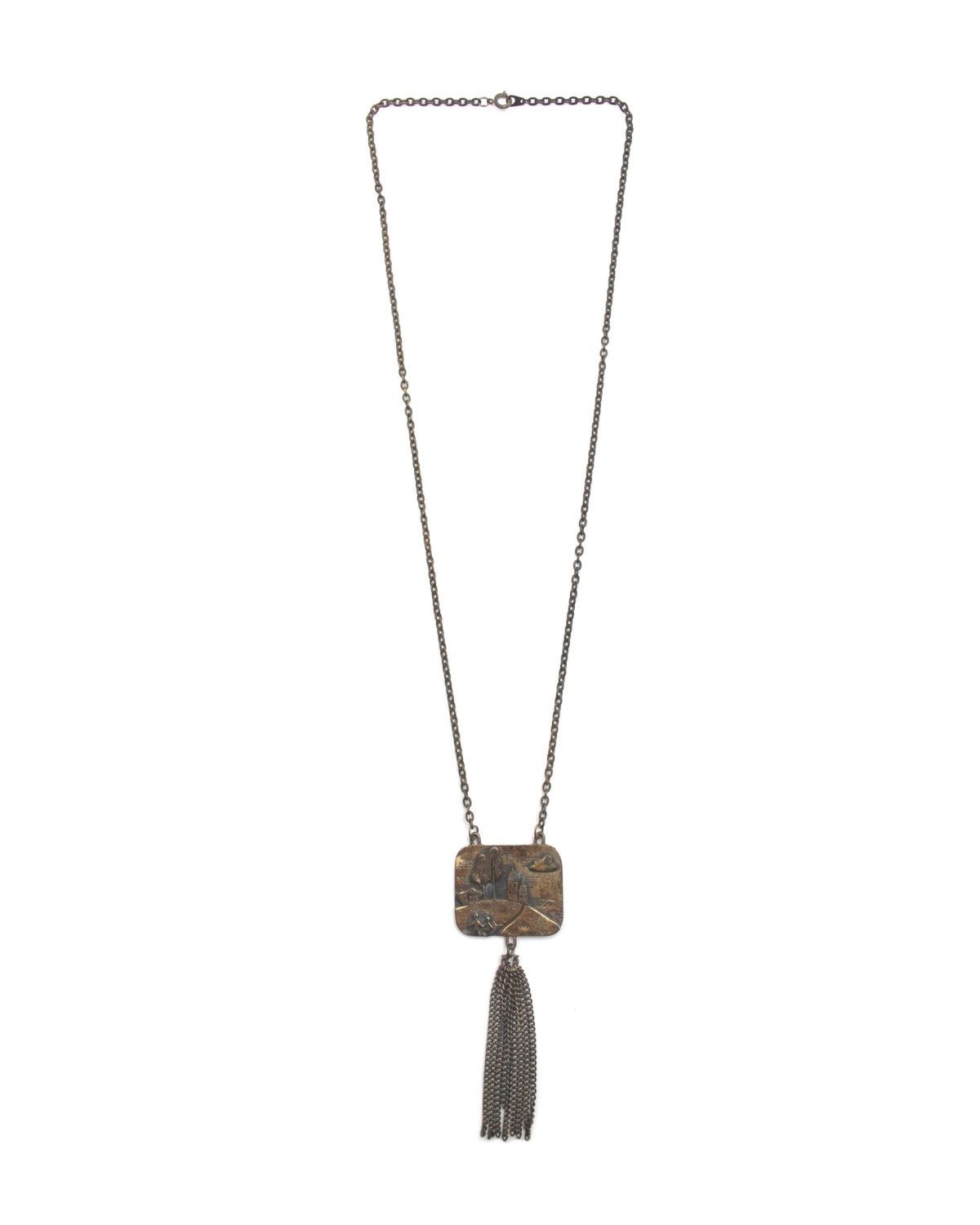 Hysteric Glamour 2000S JAPANESE MADE COUNTRYSIDE RELIEF CHARM TASSEL NECKLACE Size ONE SIZE - 3 Thumbnail