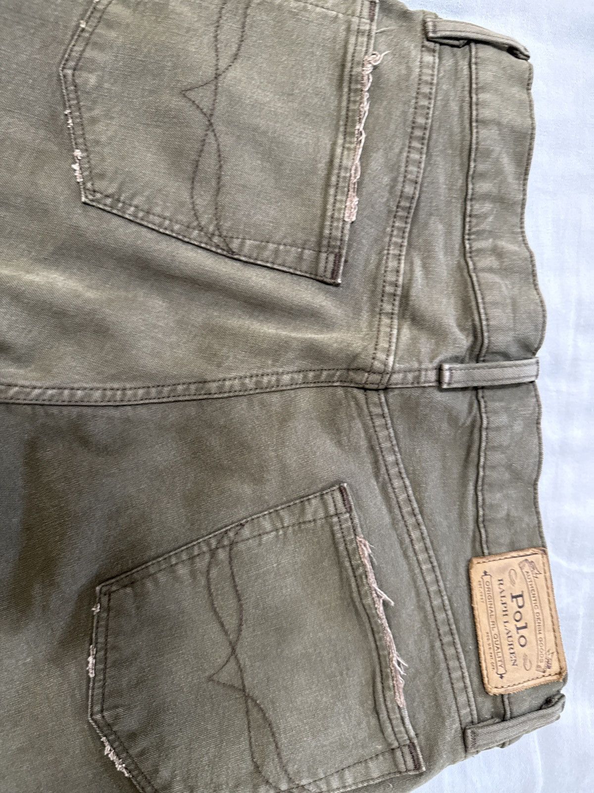 Polo Ralph Lauren Polo Ralph Lauren Hampton Relaxed Straight Olive green 32/30 Size US 32 / EU 48 - 6 Thumbnail