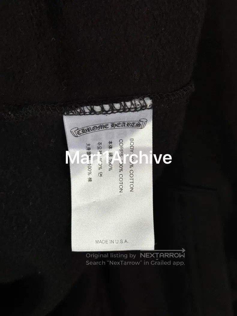 Chrome Hearts CHROME HEARTS Black Hoodie with Blue Limited Edition Horse Size US L / EU 52-54 / 3 - 7 Thumbnail