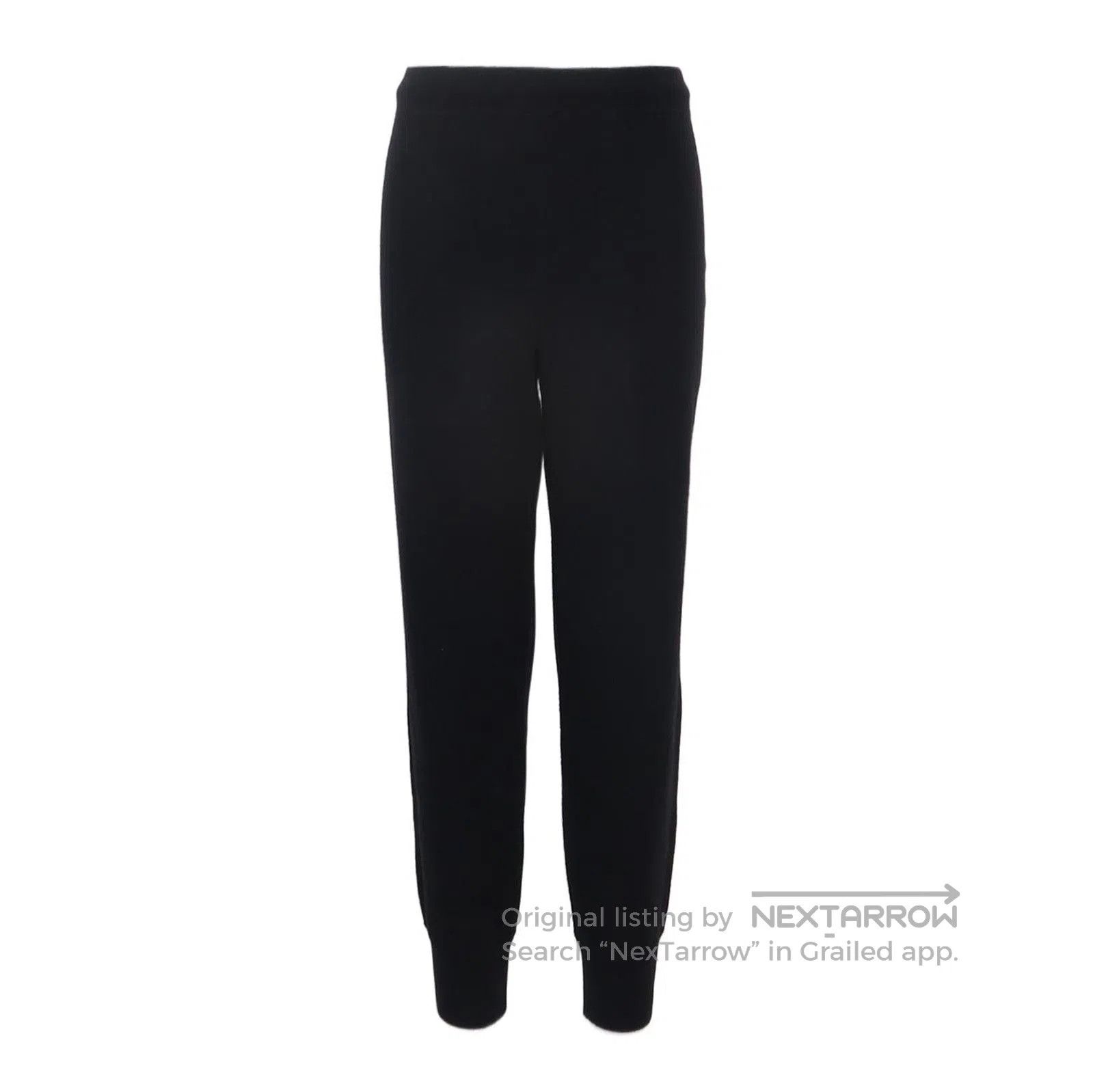 Prada Prada Black Plush Blend Long Pants Size 38 . Size 37" - 1 Thumbnail
