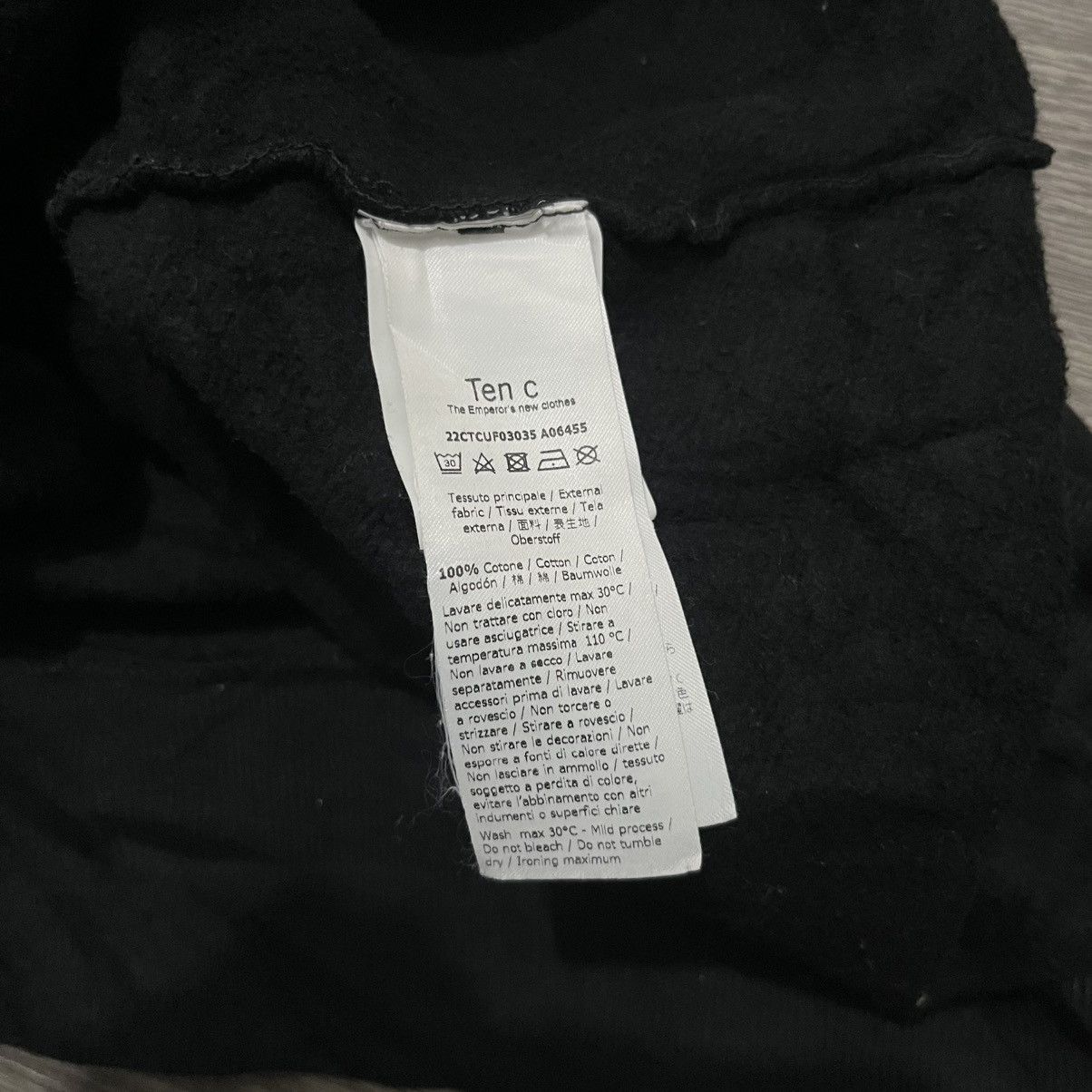 Ten C Ten C Sweatshirt Black Size US M / EU 48-50 / 2 - 5 Thumbnail