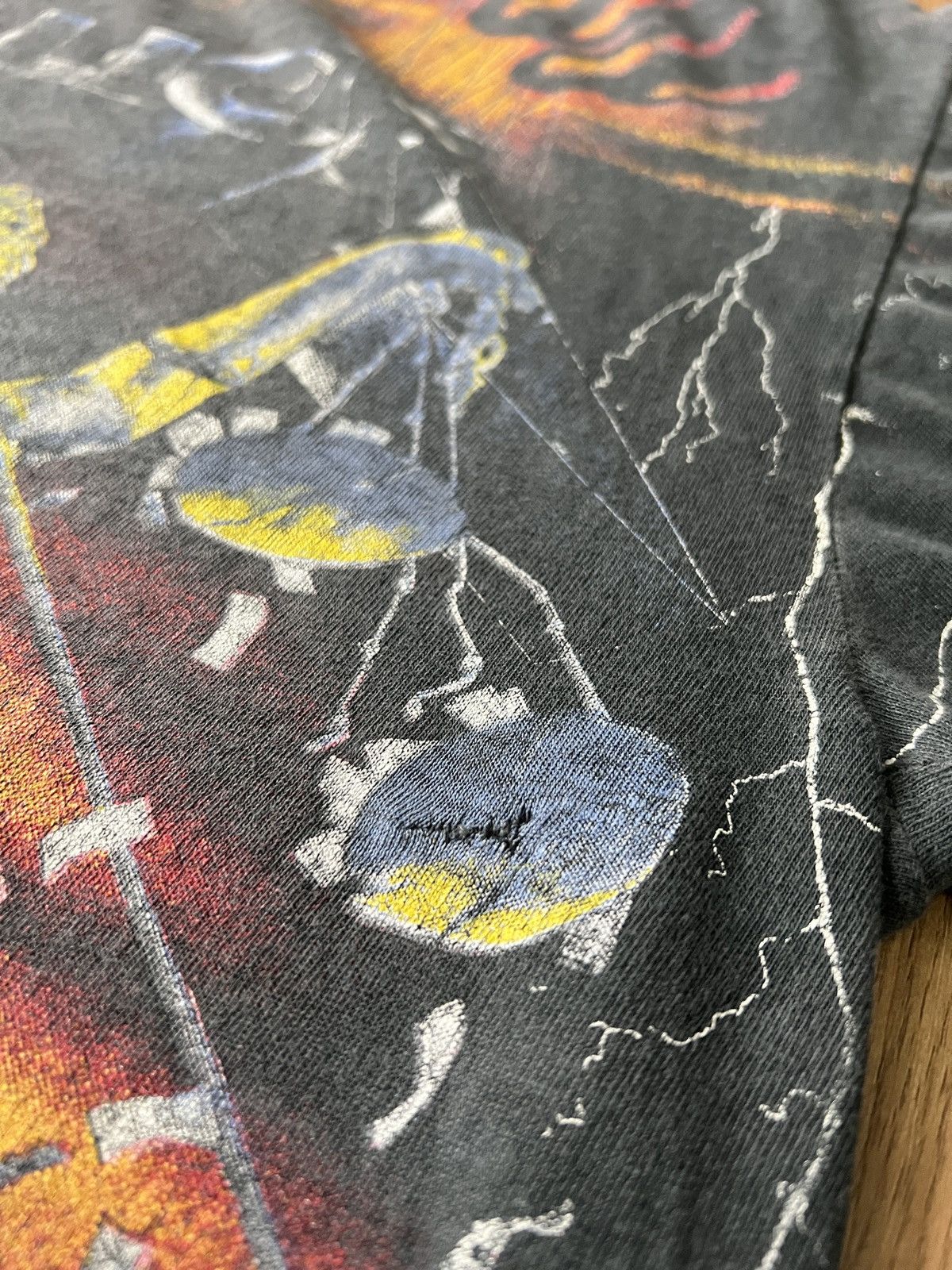 Metallica Vintage 90’s Metallica boxy 1991 All Over Print AOP rare tee Size US XL / EU 56 / 4 - 3 Thumbnail