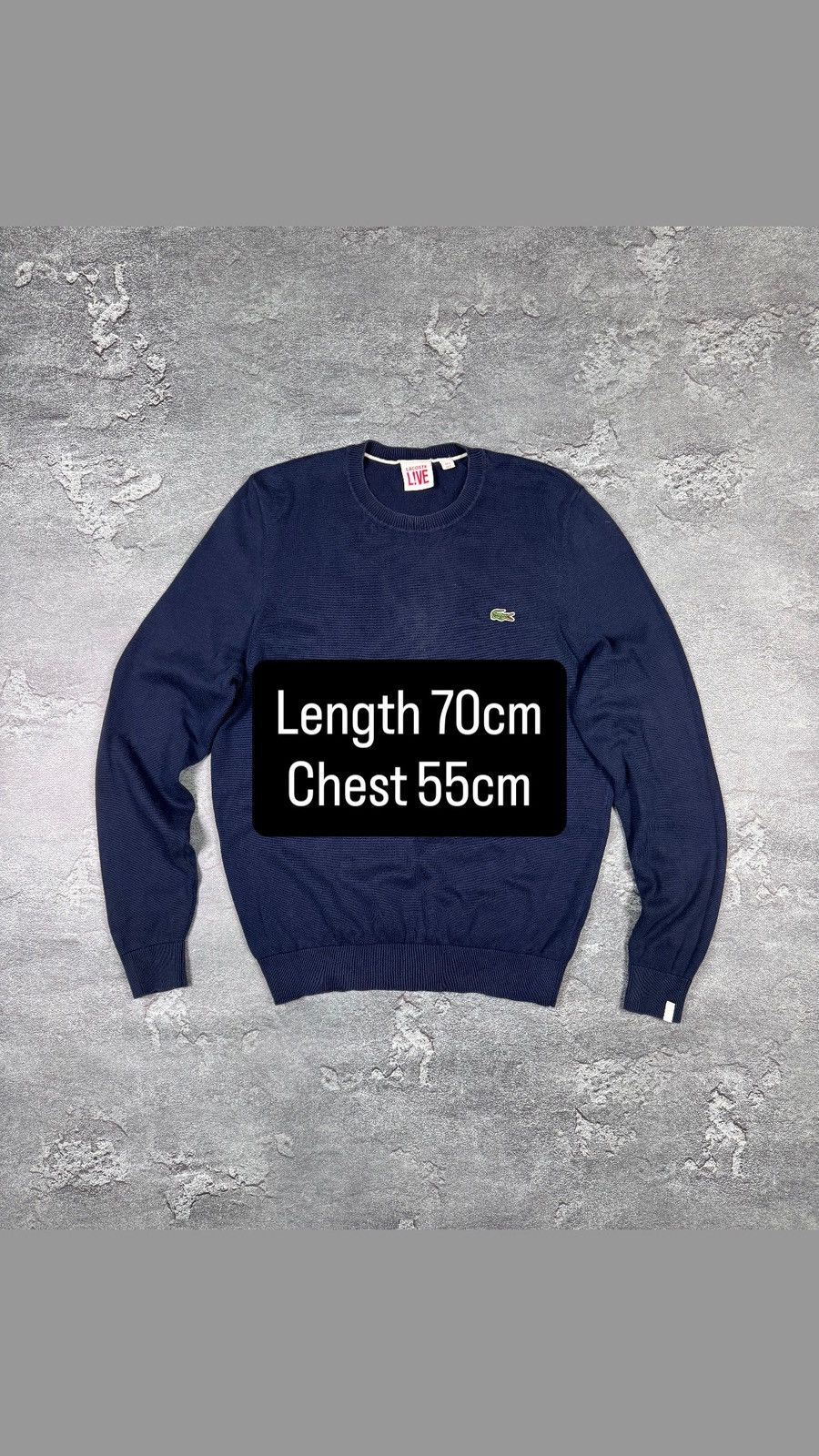 Lacoste Lacoste Live Knitted Sweater Size S Streetwear Size US S / EU 44-46 / 1 - 2 Thumbnail