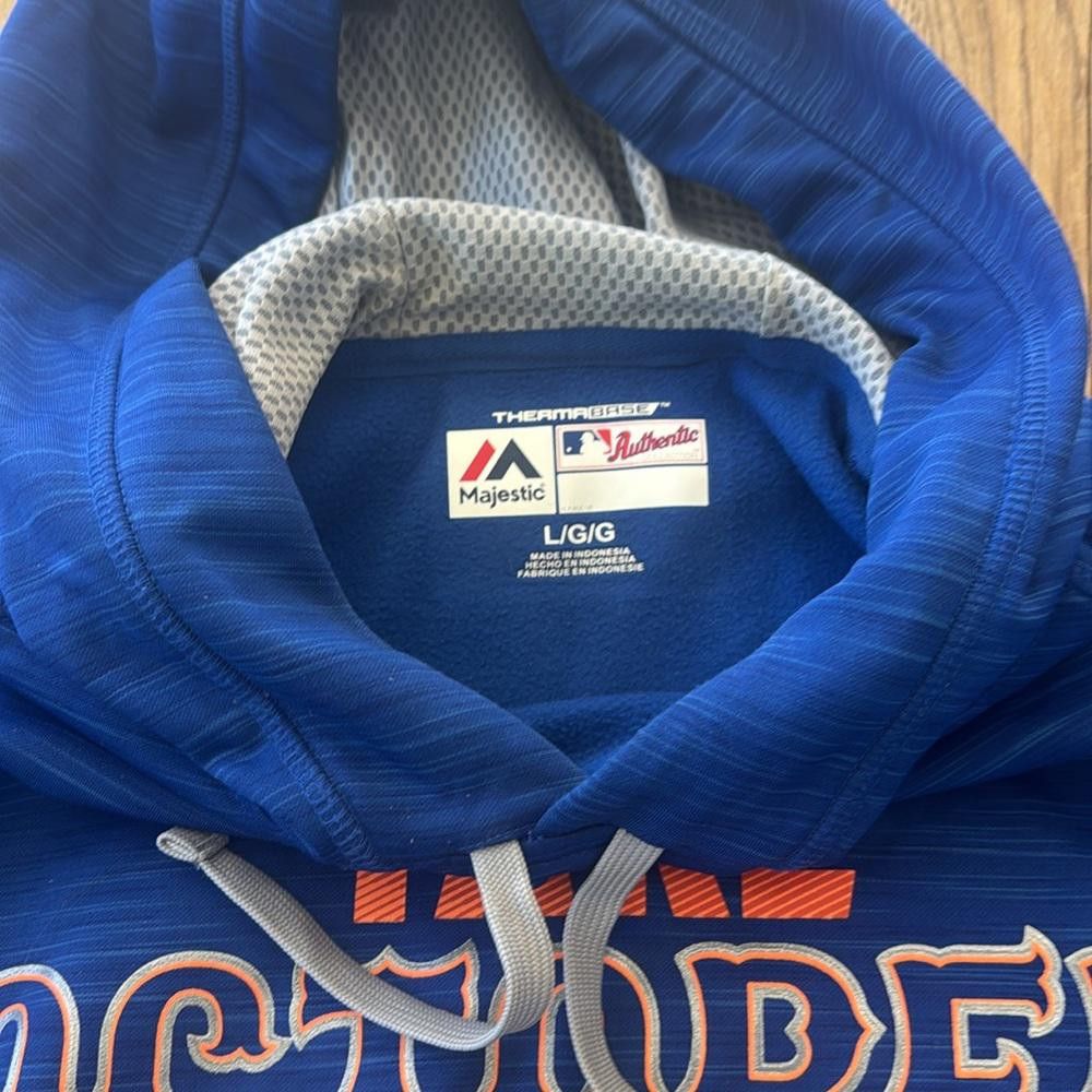 Majestic NY METS HOODIE - TAKE OCTOBER 2015 Size US L / EU 52-54 / 3 - 3 Thumbnail
