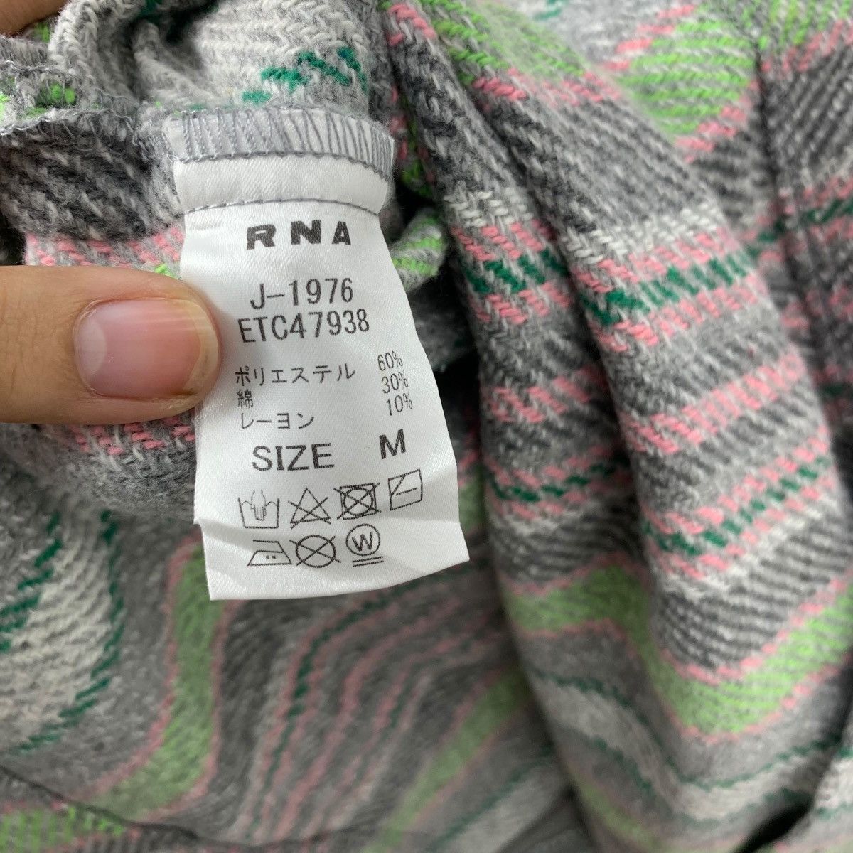 Other RNA ALTERNATIVE JAPAN Baja Boro Collection Jacket Hoodie Size M / US 6-8 / IT 42-44 - 8 Thumbnail