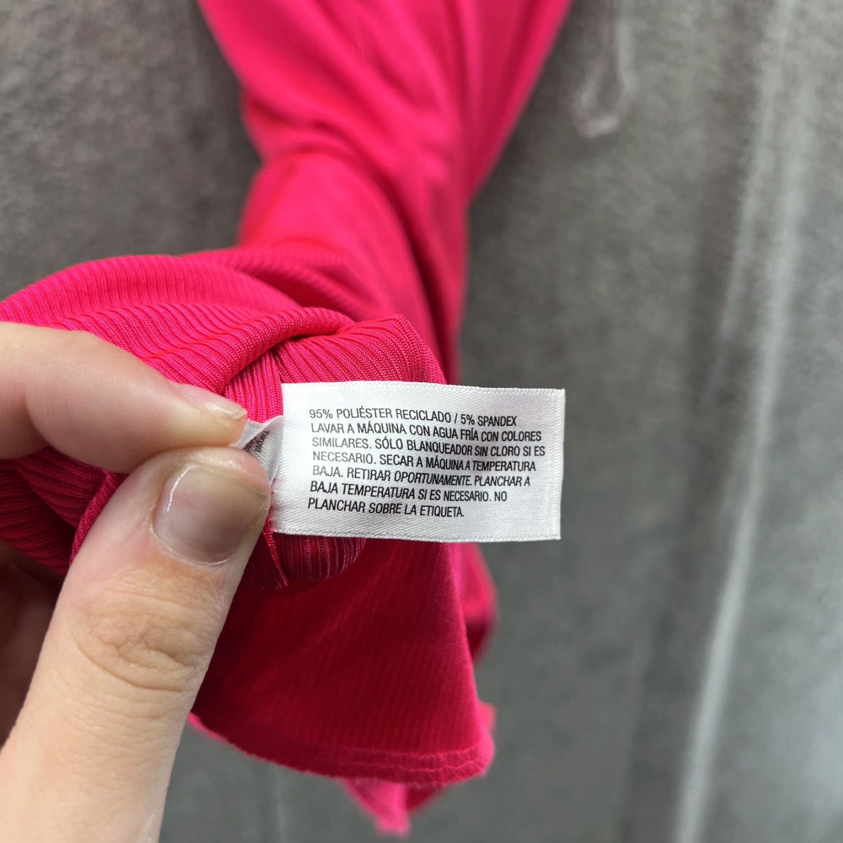 Vintage A New Day Dress Womens XS Pink Ribbed Knit Scoop Neck Tank Mini Bodycon Casual Womens XS Pink Knit Tank Dress Size XS / US 0-2 / IT 36-38 - 7 Thumbnail