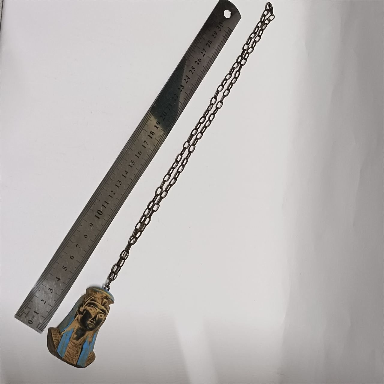 Other Vintage Handmade Pharaonic Necklace Unique Ancient Egypt Size ONE SIZE - 6 Thumbnail