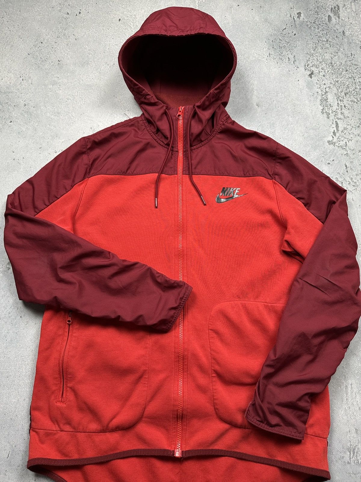 Nike Nike Vintage Zipper Hooded Fleece Jacket Swoosh Logo y2k 90s Size US L / EU 52-54 / 3 - 3 Thumbnail