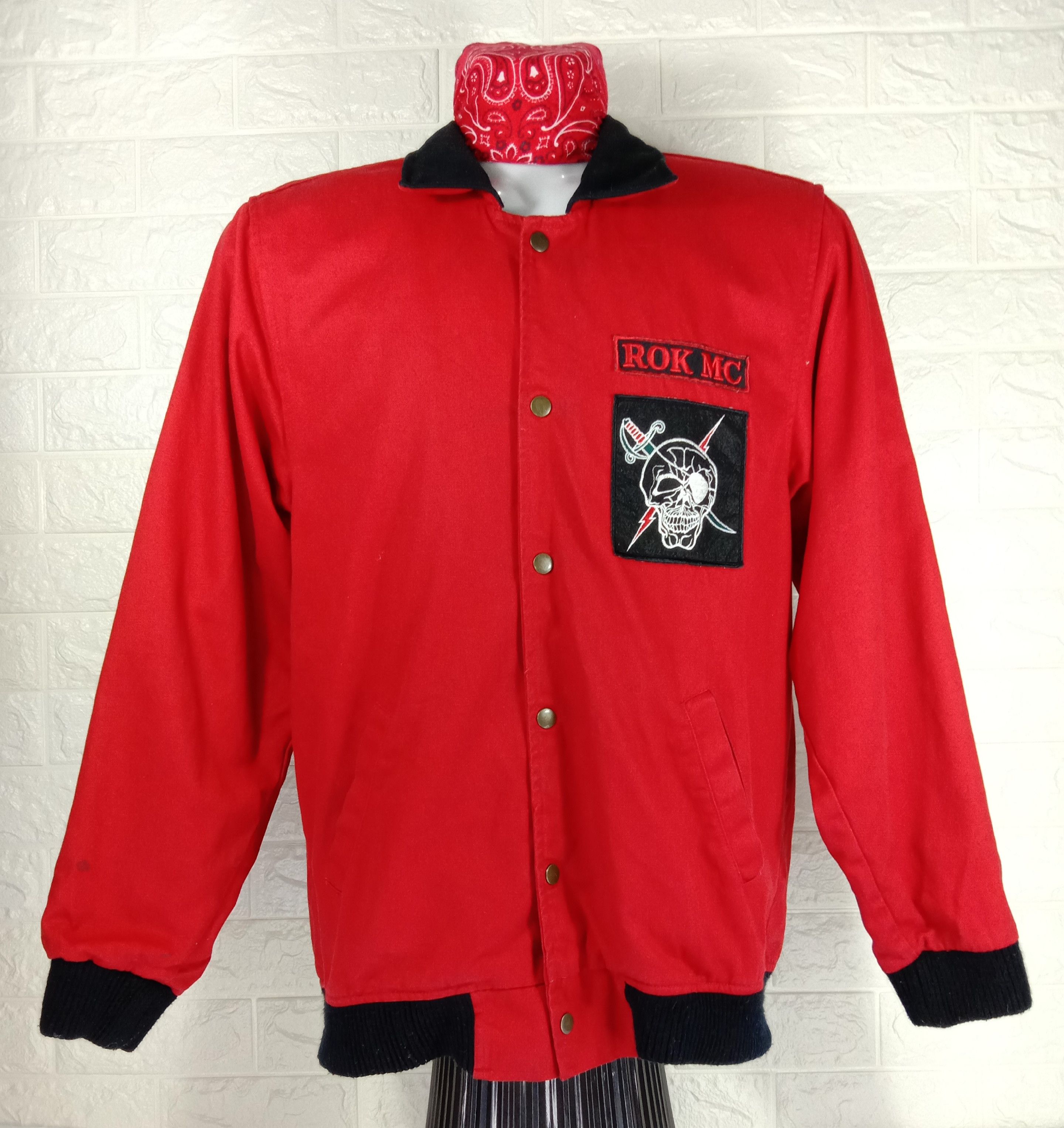 Rokit Vintage London Design By Rokit Over Printed Jacket Size US L / EU 52-54 / 3 - 2 Thumbnail