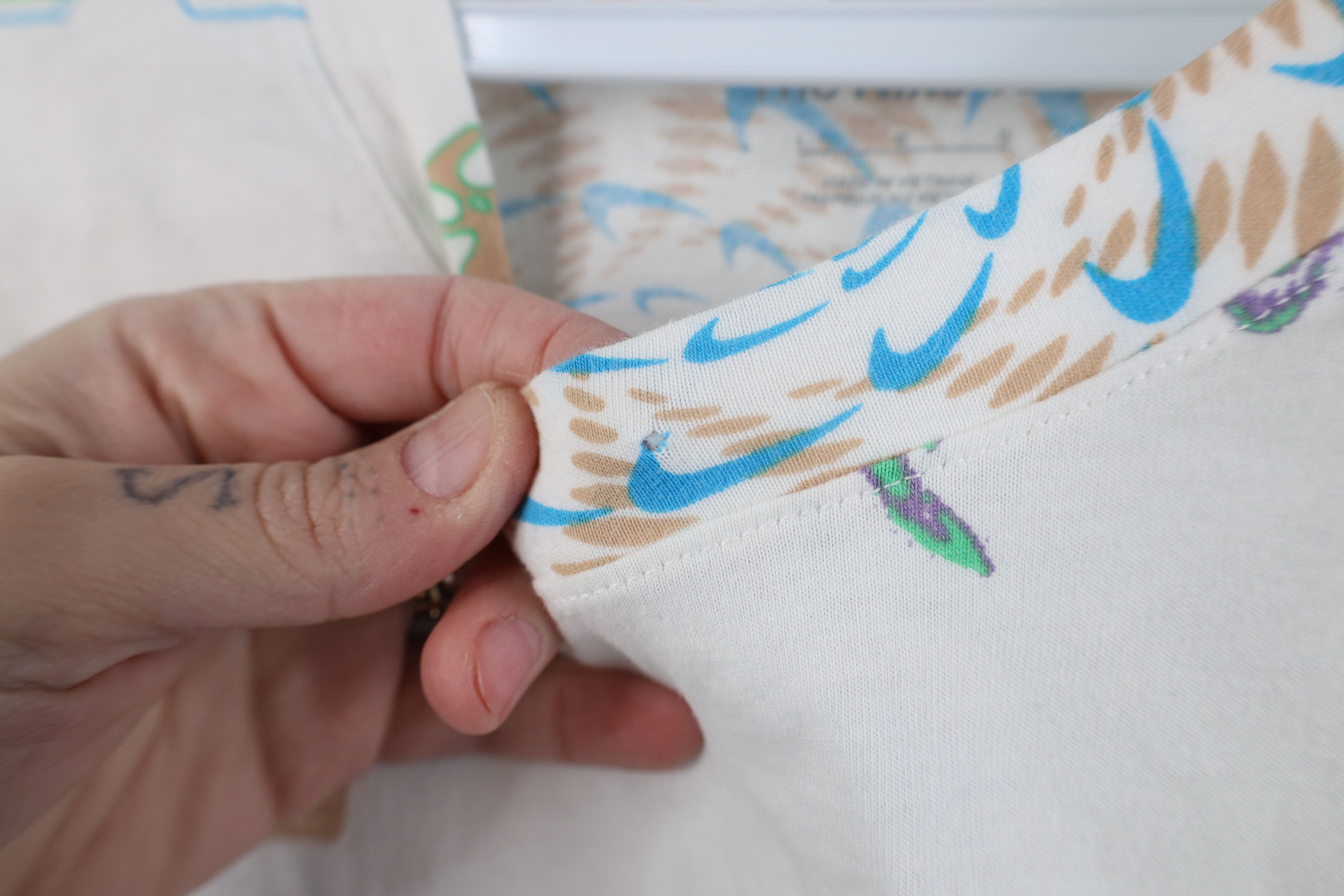 Nike Nike Center Swoosh Festival All Over Print Mushroom T-Shirt Size US L / EU 52-54 / 3 - 4 Thumbnail
