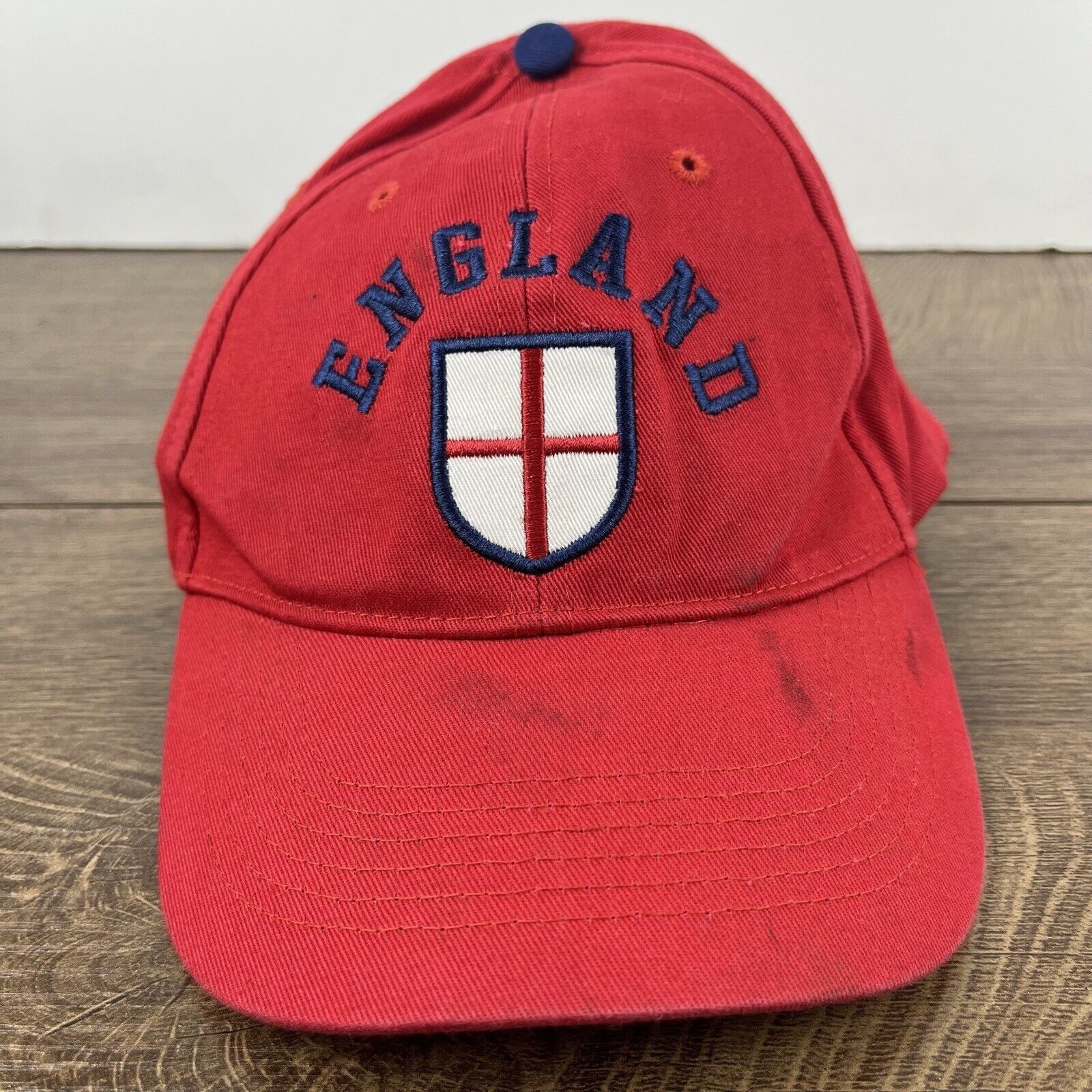 Other England Hat England Baseball Hat Red Adjustable Hat Red Adul Size ONE SIZE - 5 Thumbnail