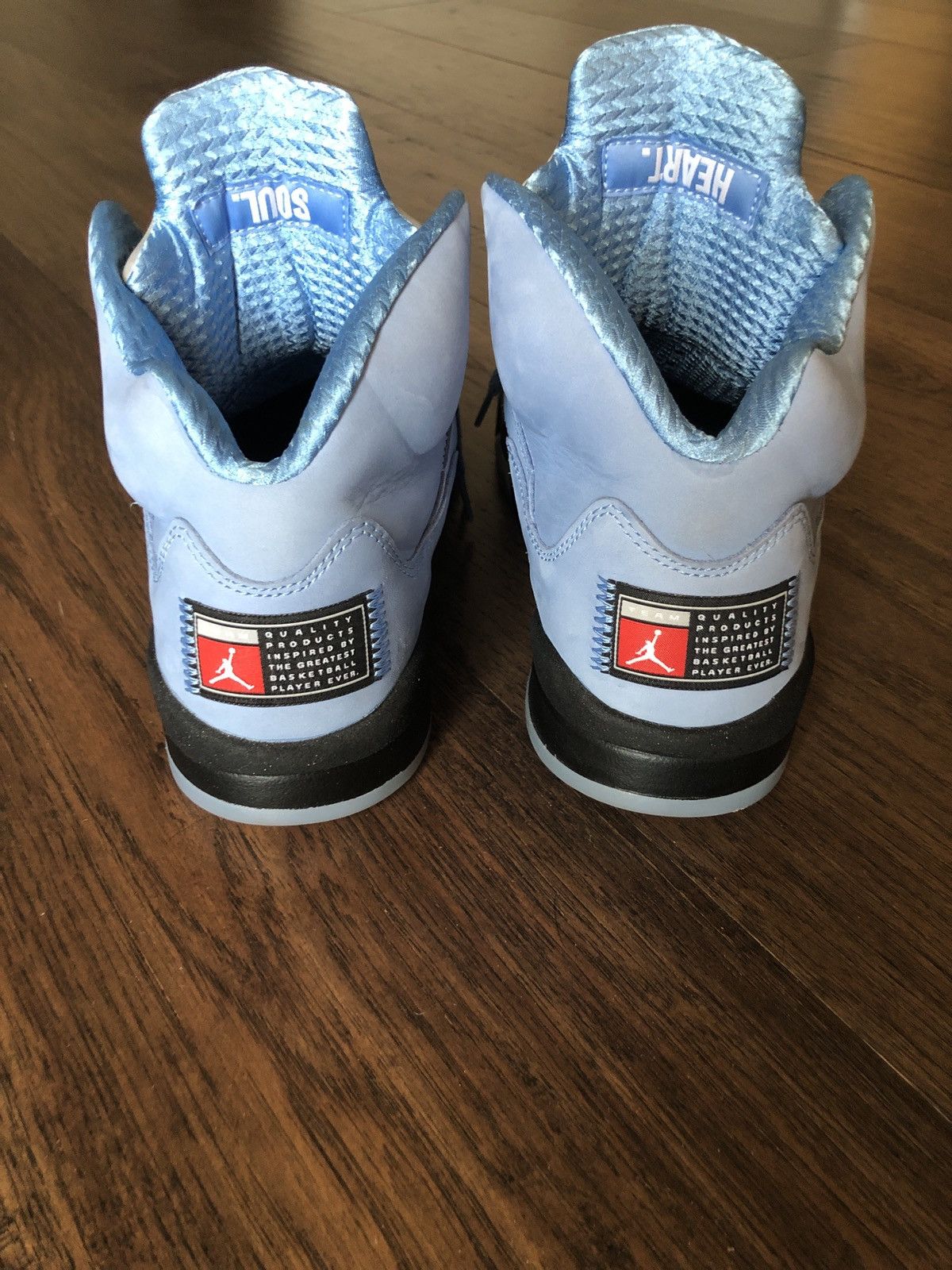 Jordan Brand × Nike Jordan 5 University Blue Size US 9.5 / EU 42-43 - 4 Thumbnail