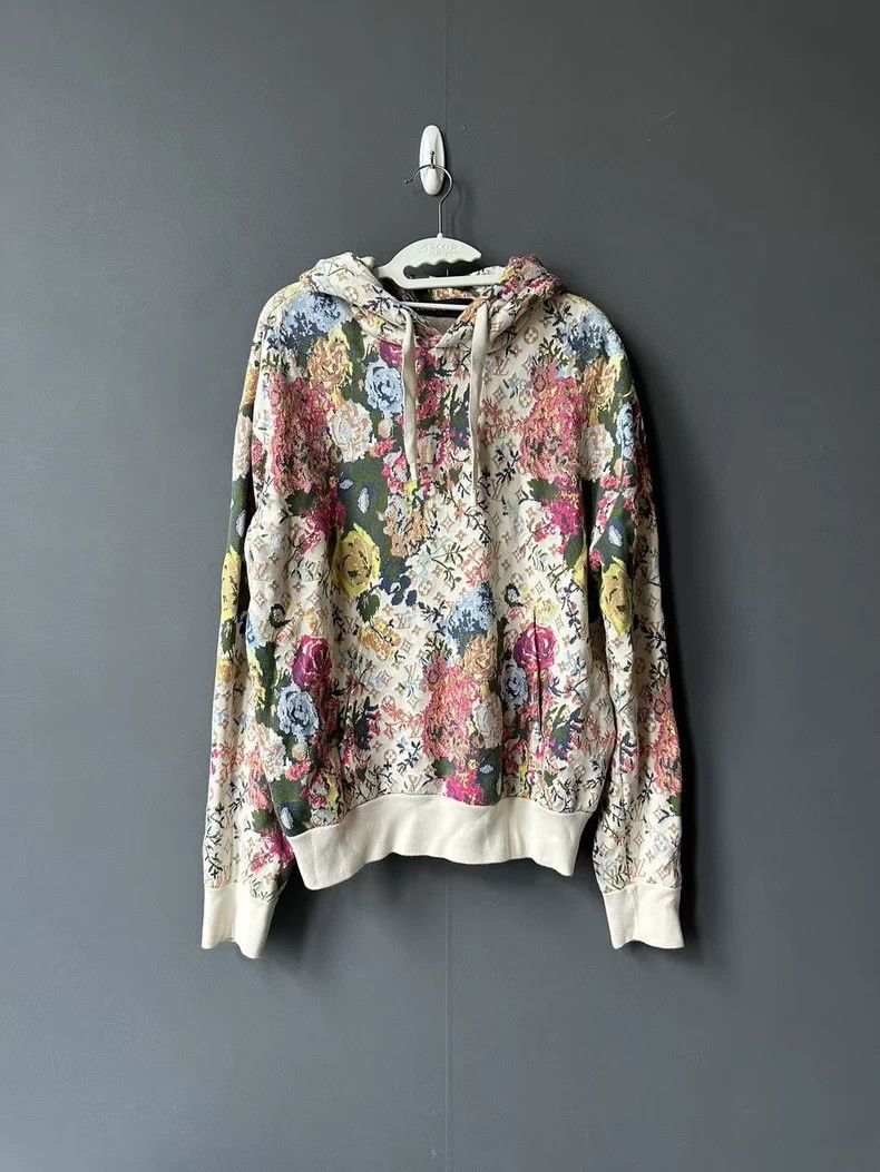 Louis Vuitton Louis Vuitton Floral Hoodie Size US S / EU 44-46 / 1 - 1 Thumbnail