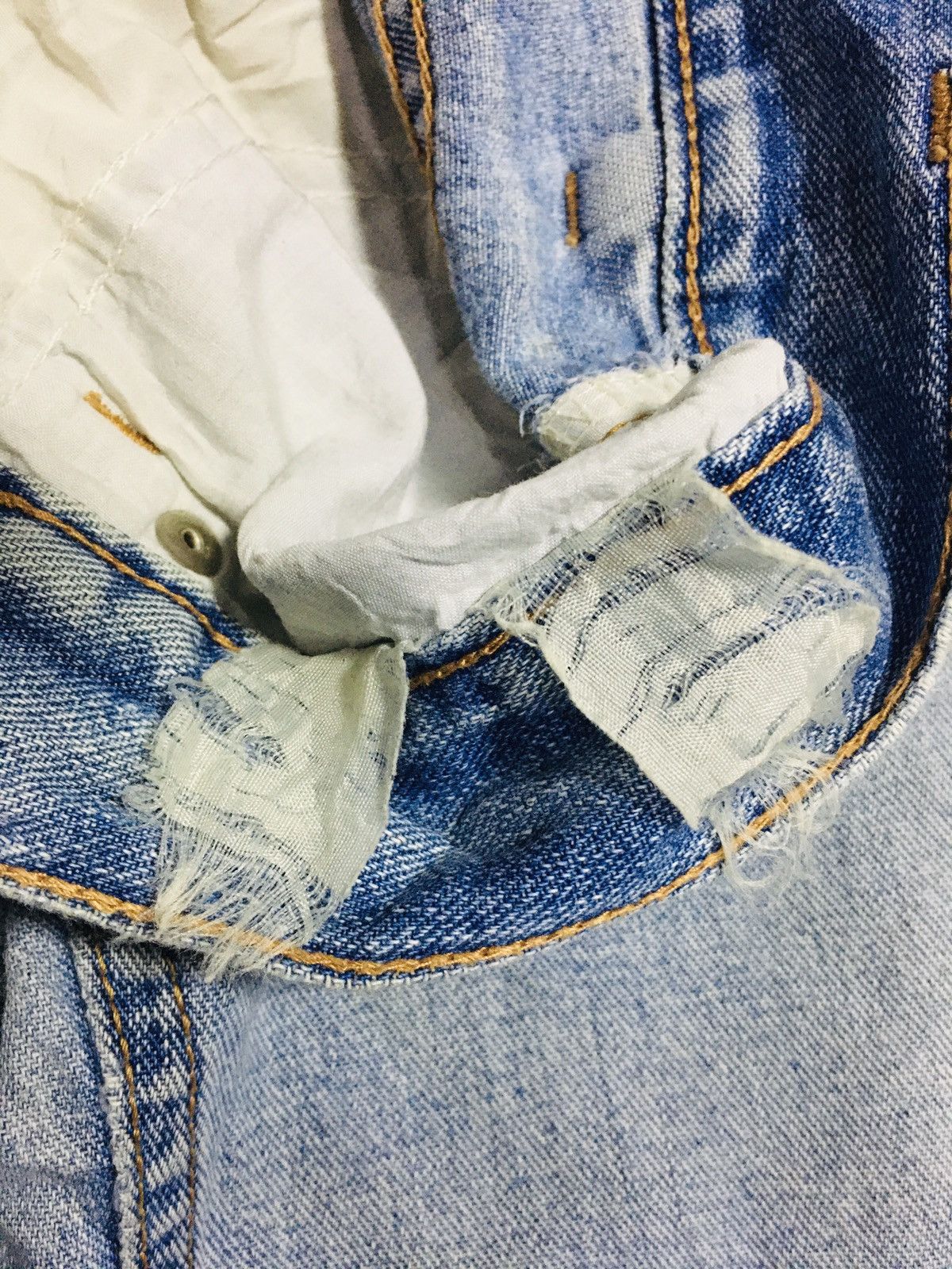 Armani Blue Power by Armani Flare Jeans (16) Size US 30 / EU 46 - 8 Thumbnail