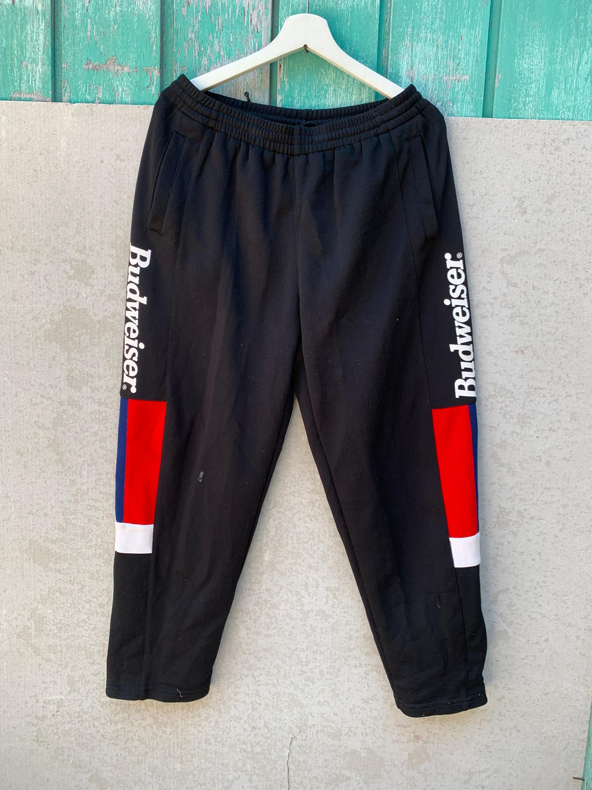 Budweiser × Vintage Vintage Budweiser Sweatpant Size US 30 / EU 46 - 1 Thumbnail