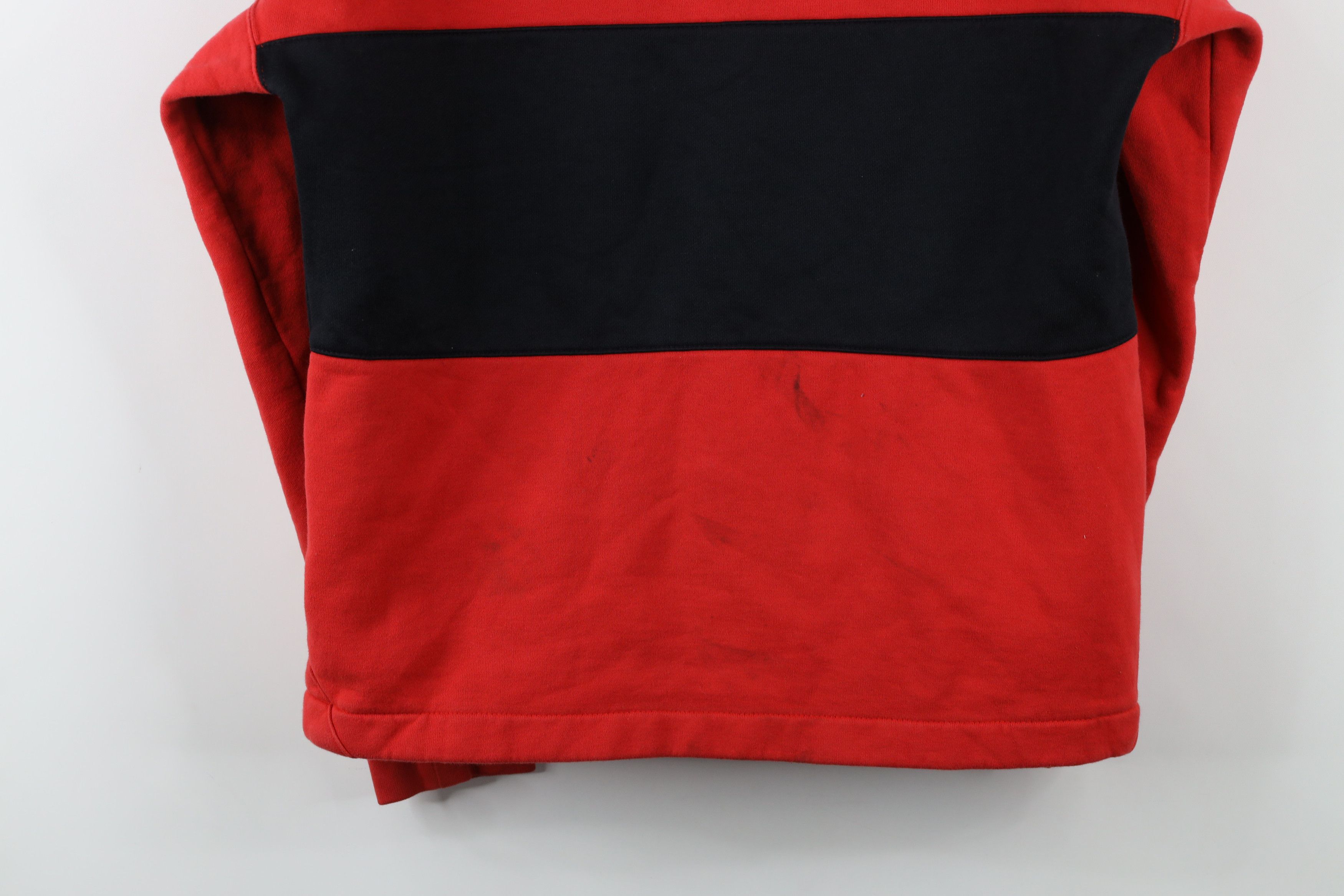 Nike × Vintage Vintage Y2K Nike Air Spell Out Big Swoosh Hoodie Sweatshirt Size US M / EU 48-50 / 2 - 14 Thumbnail