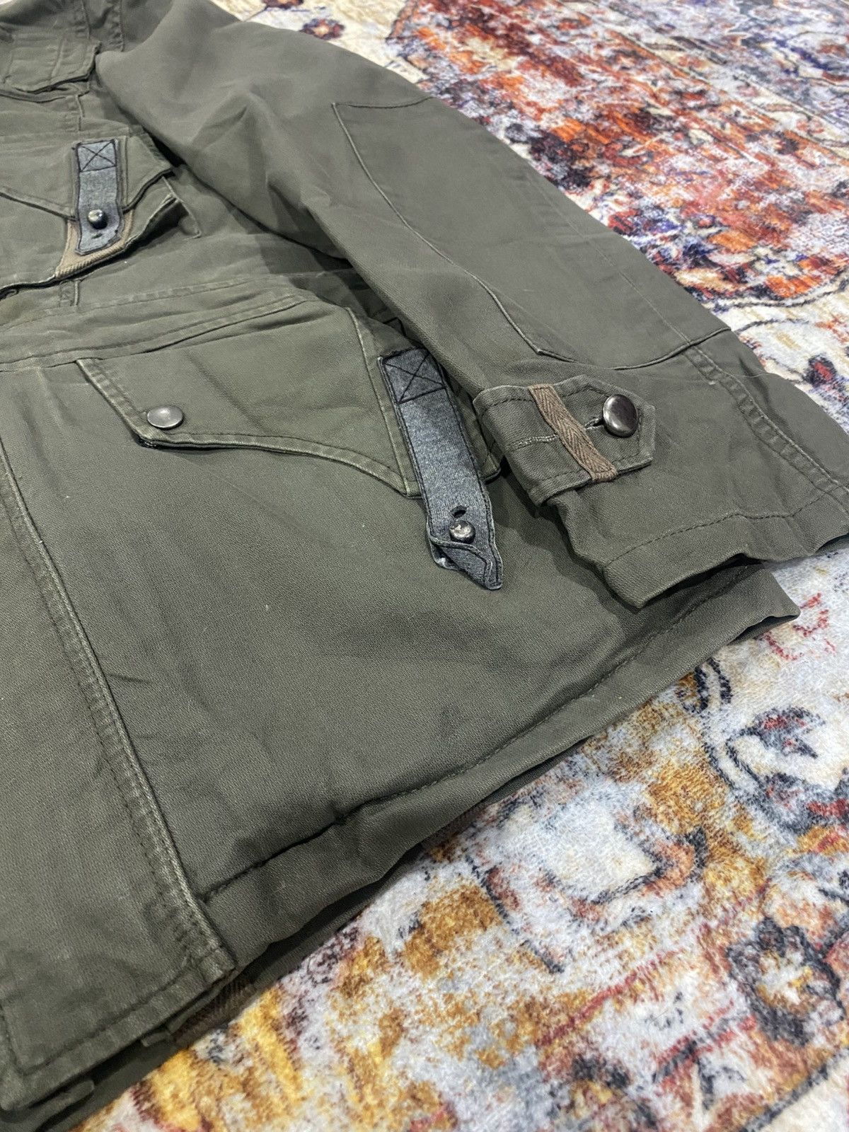 PPFM Ppfm Punk Raccoon Fur Hooded Multi-Pocket Design Military Size US M / EU 48-50 / 2 - 7 Thumbnail