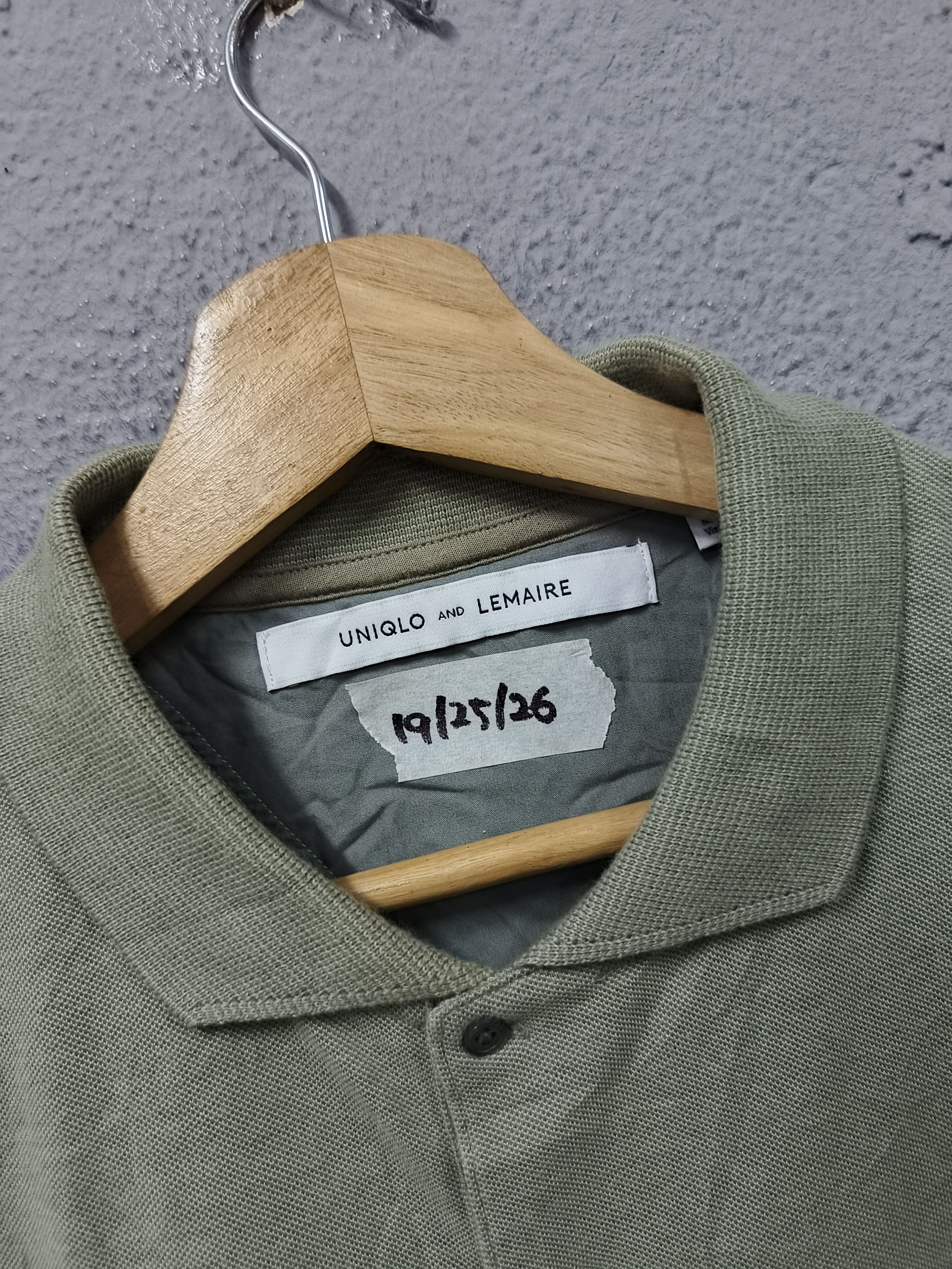 Lemaire × Uniqlo UNIQLO AND LEMAIRE POLO SHIRT Size US M / EU 48-50 / 2 - 3 Thumbnail