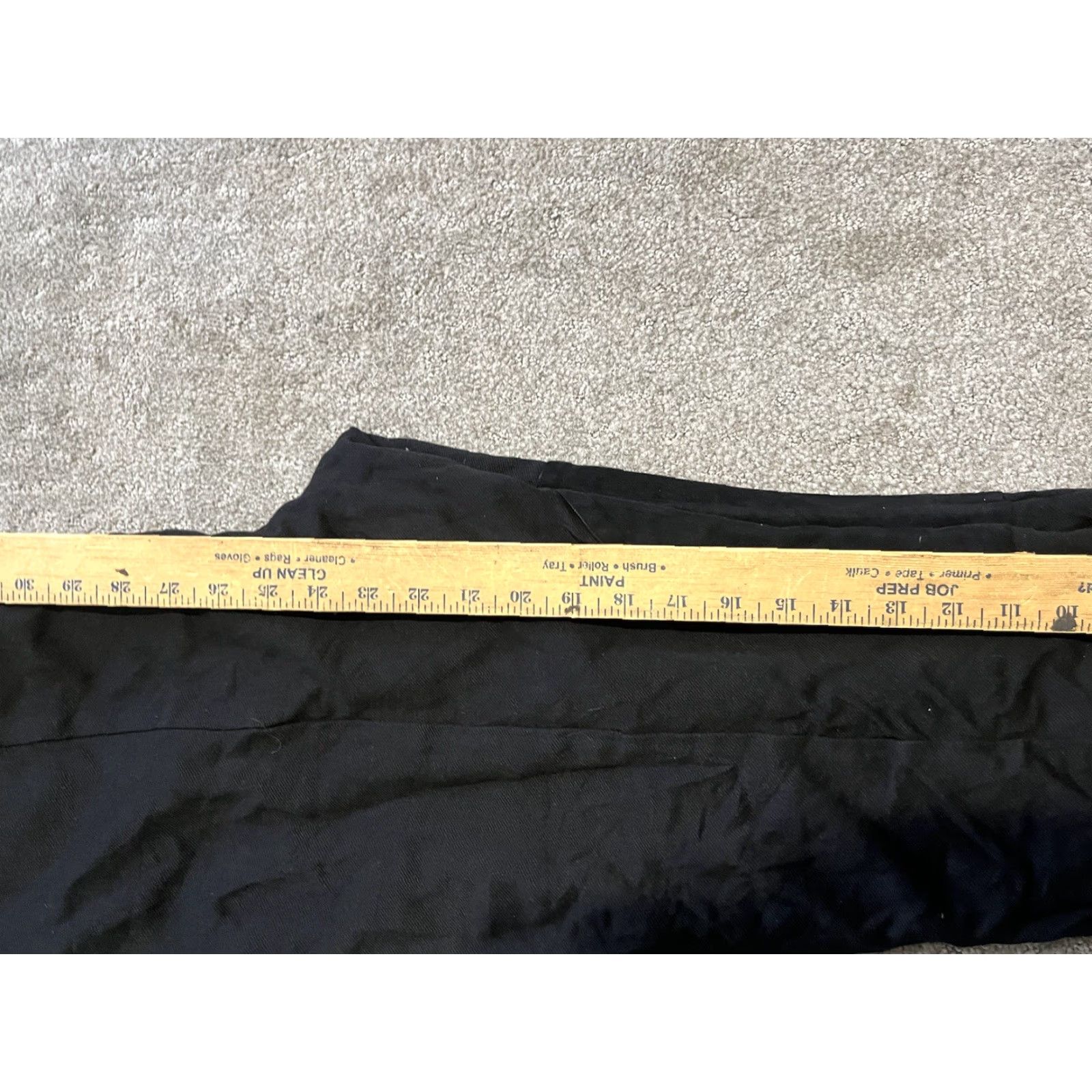 Talbots VINTAGE Talbots Pants Womens 16P Petite Black Ankle Skinny Stretch Pull On Office Workwear Casual Formal 28in Inseam Womens Size 38" / US 16 / IT 52 - 6 Thumbnail