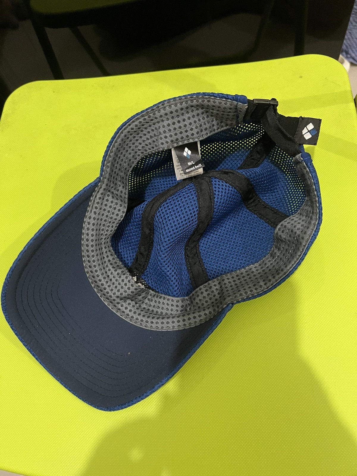 Japanese Brand × Montbell MONTBELL Embroidery Spellout Full Mesh Adjustable Cap Size ONE SIZE - 4 Thumbnail