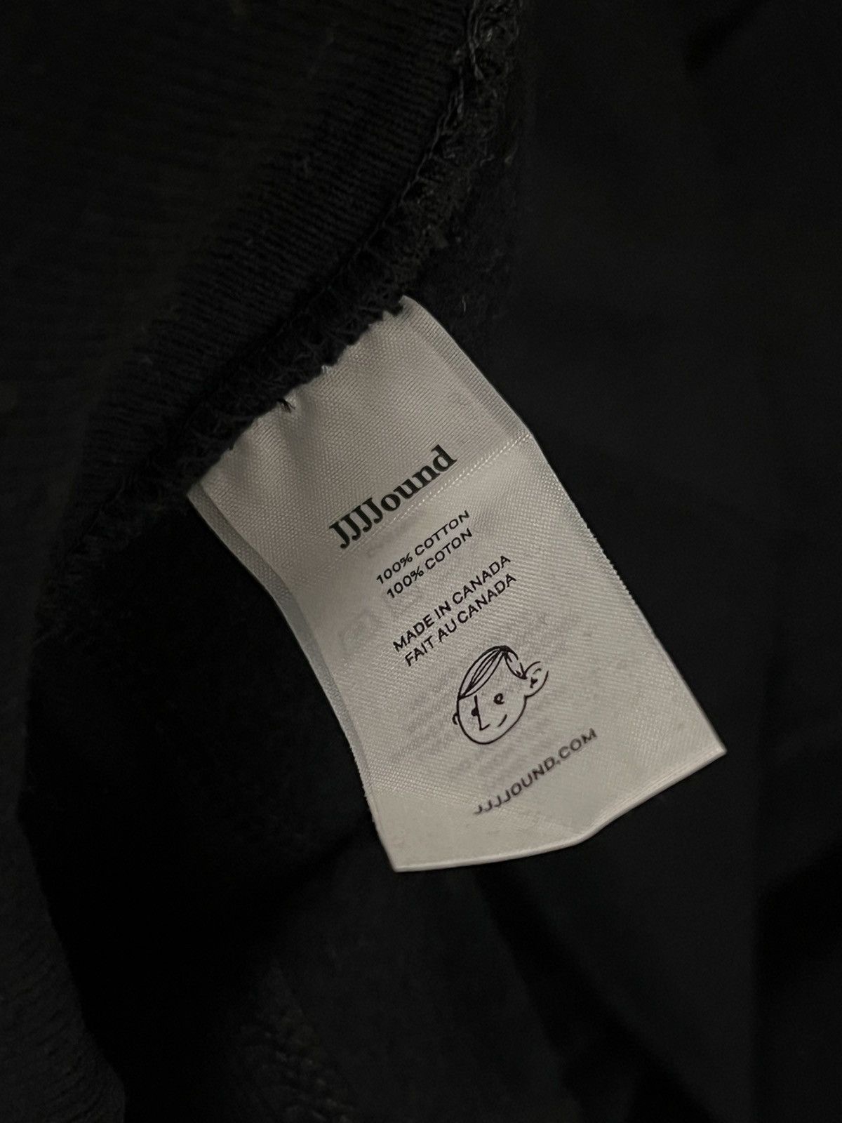JJJJound M Classic JJJJound Logo Hoodie Sweatshirt Black Size US M / EU 48-50 / 2 - 5 Thumbnail