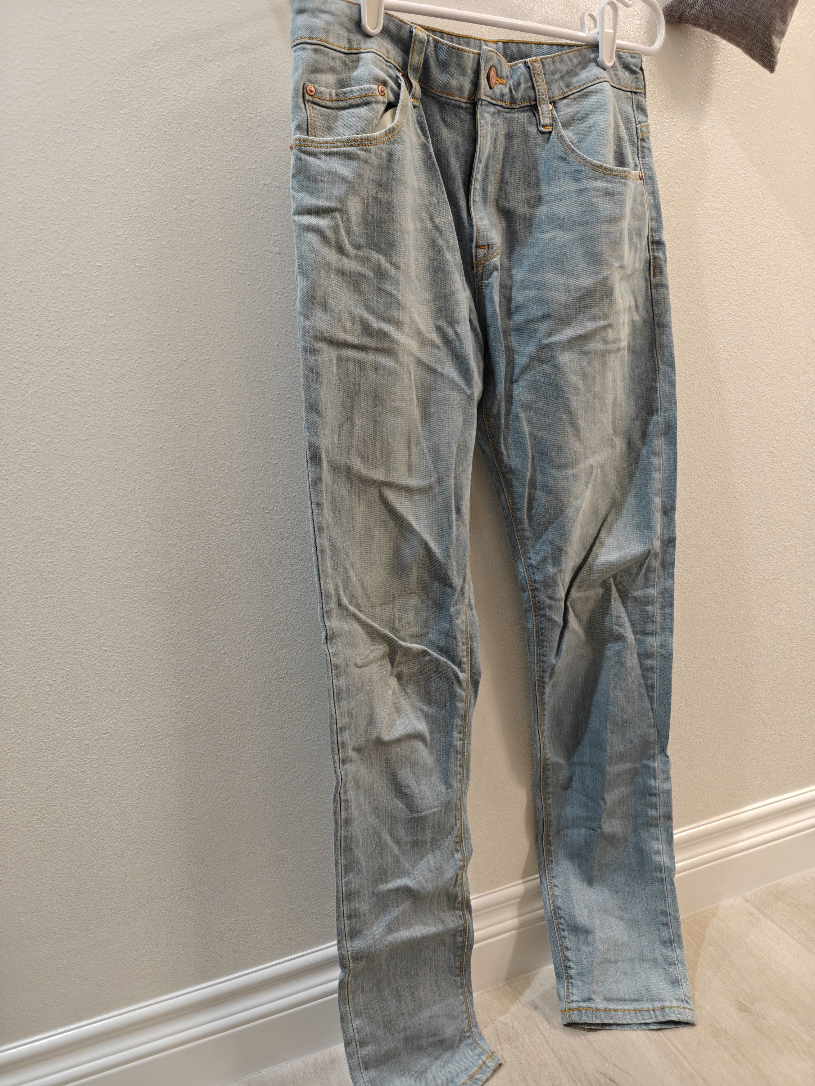 Asos Asos Light Blue Denim Size US 30 / EU 46 - 1 Thumbnail
