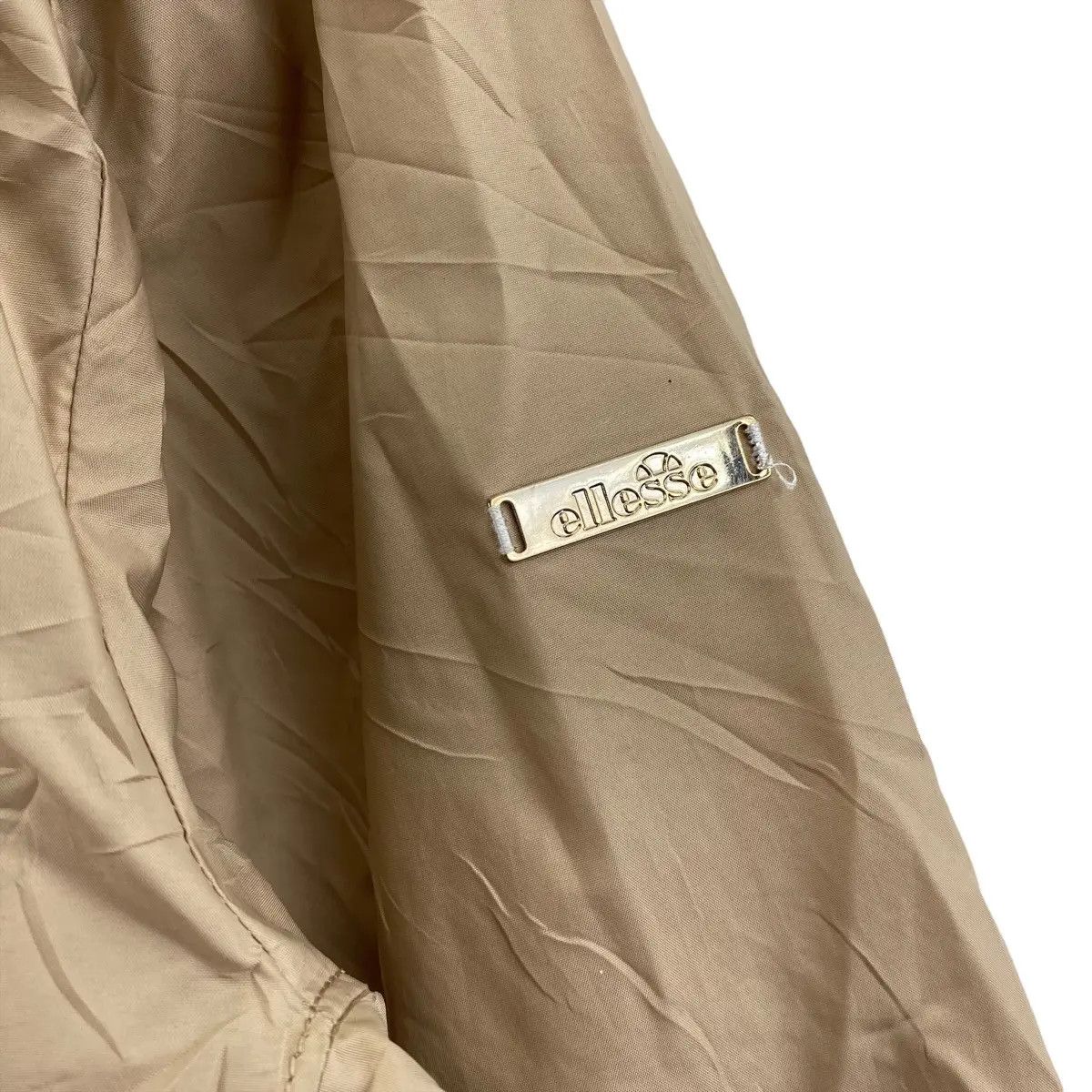 Ellesse Vtg 90’ ELLESSE PERUGIA ITALIA Brown Minimalist Jacket Size M / US 6-8 / IT 42-44 - 5 Thumbnail