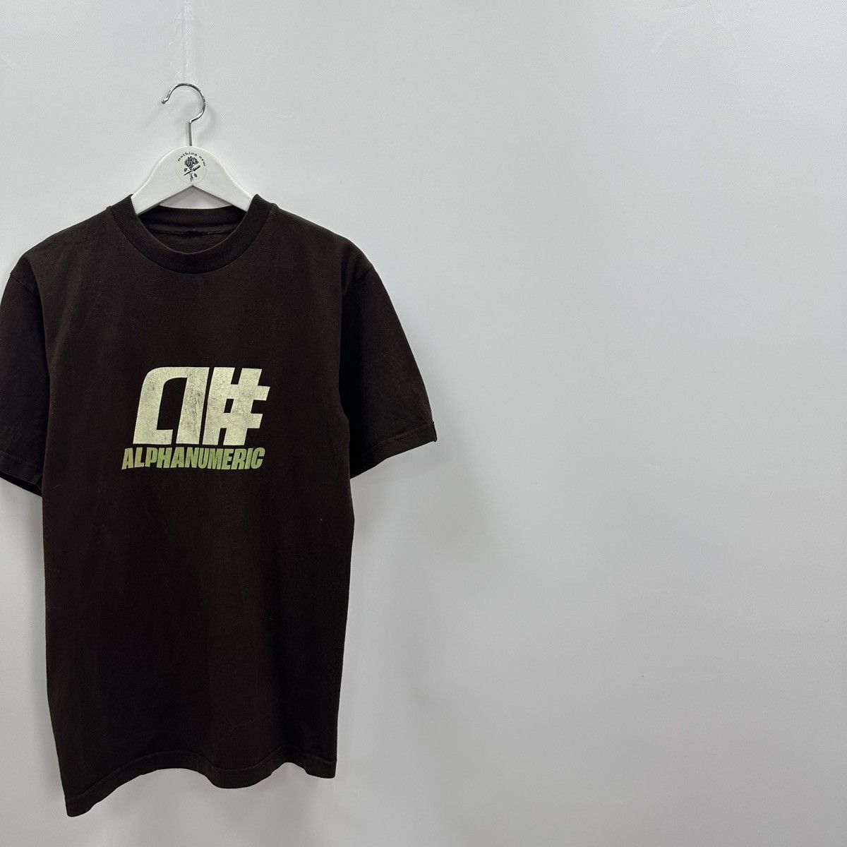 Alphanumeric Vintage 90s Alpha Numeric Clothing OG logo tee y2k washed Size US L / EU 52-54 / 3 - 2 Thumbnail