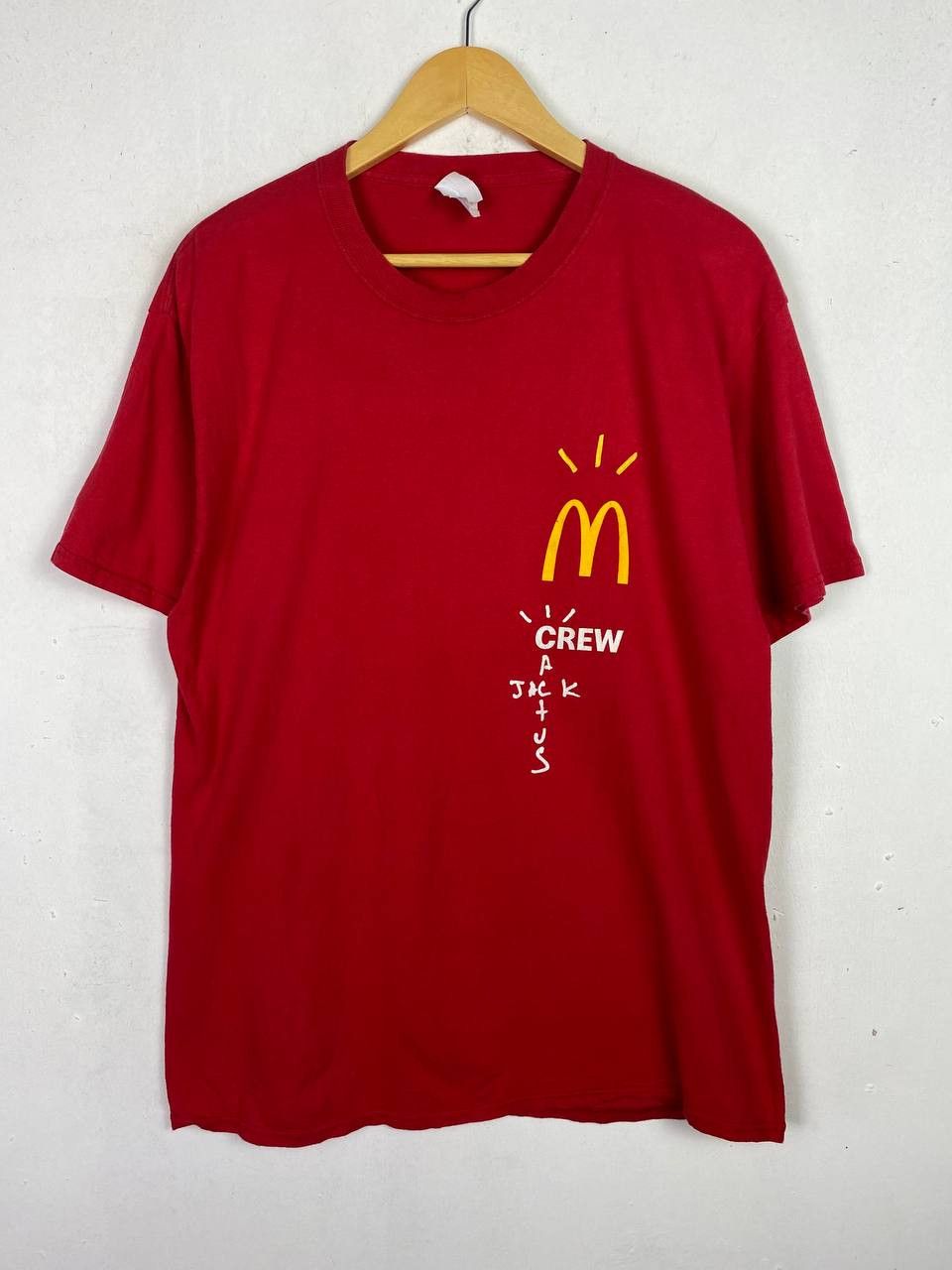 Rap Tees mcdonald travis scott cactus jack crew tee Size US L / EU 52-54 / 3 - 1 Thumbnail