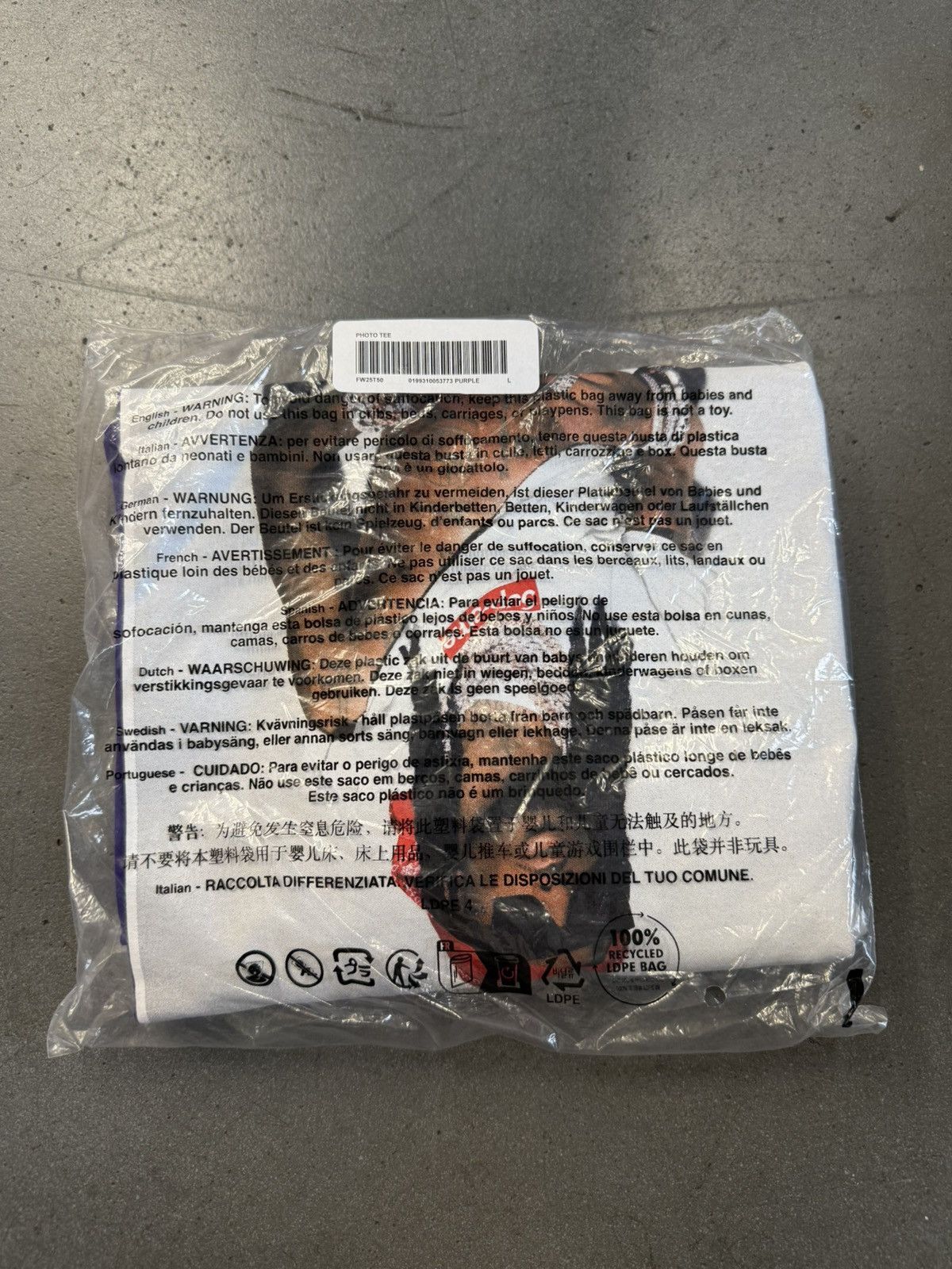 Supreme SS25 Supreme Playboi Carti Tee Size US L / EU 52-54 / 3 - 4 Thumbnail