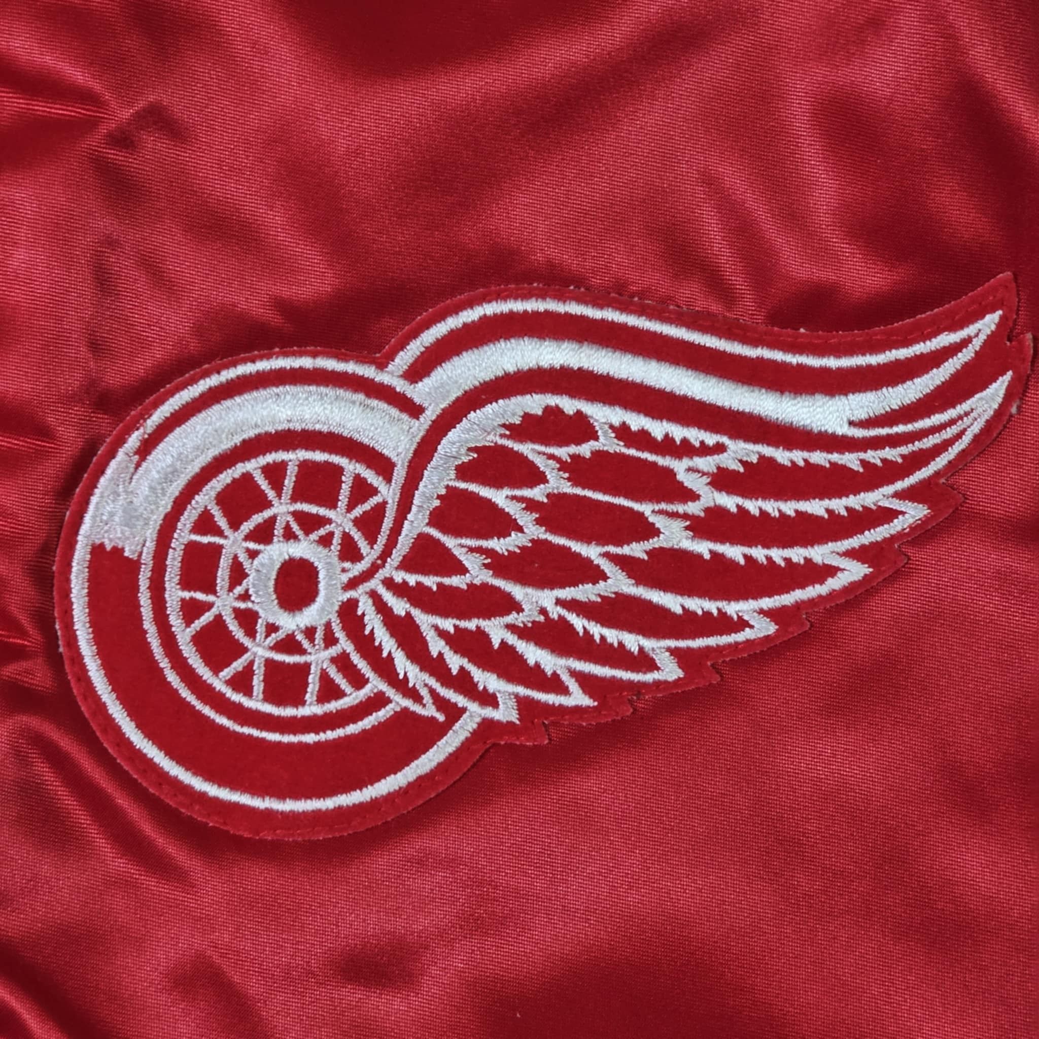 Chalk Line × NHL × Vintage Detroit Red Wings Vintage 80s Chalk Line Bomber Jacket Size US M / EU 48-50 / 2 - 4 Thumbnail
