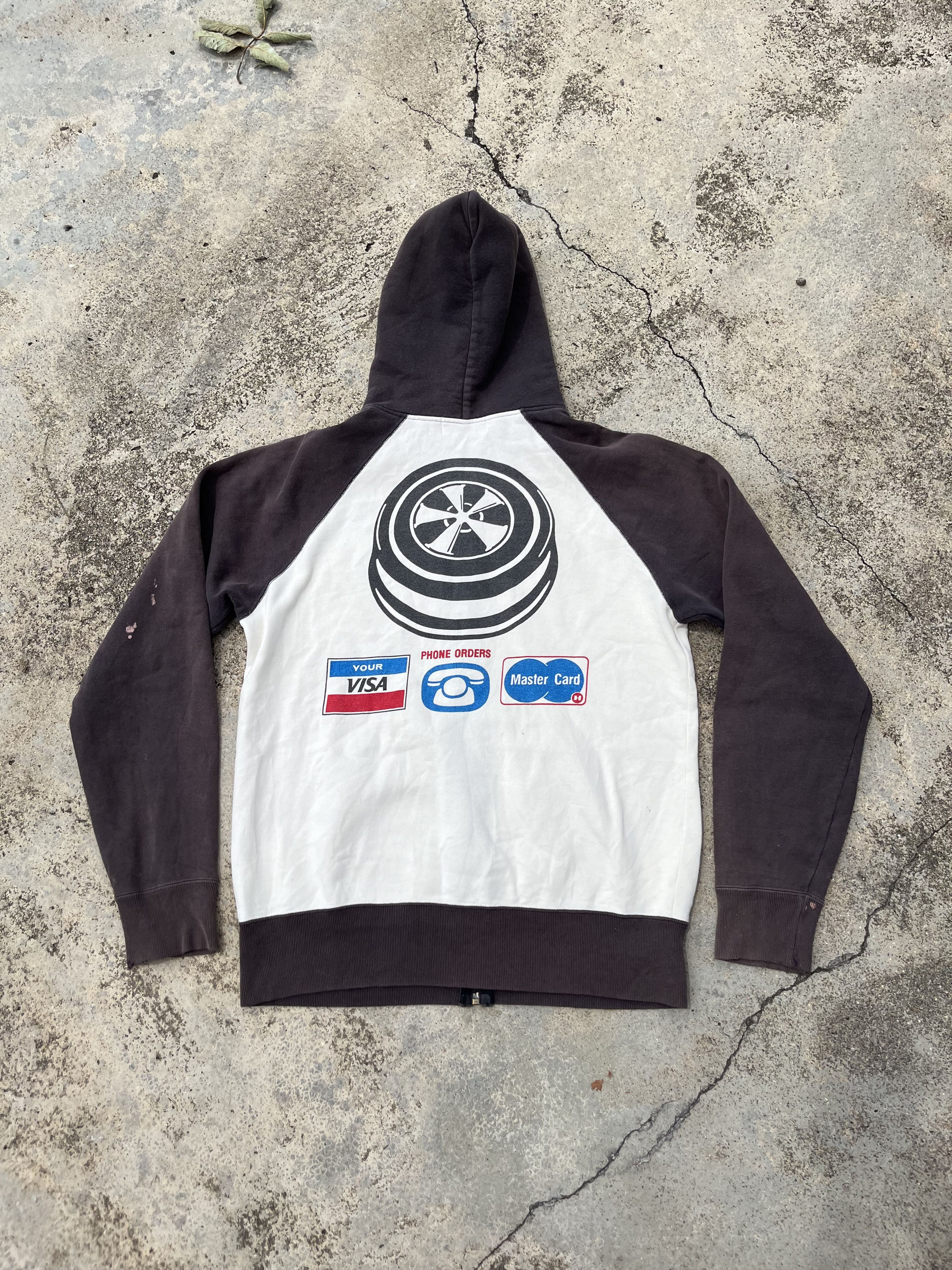 Hysteric Glamour Hysteric Glamour Visa Faded Hoodie Size US L / EU 52-54 / 3 - 1 Thumbnail